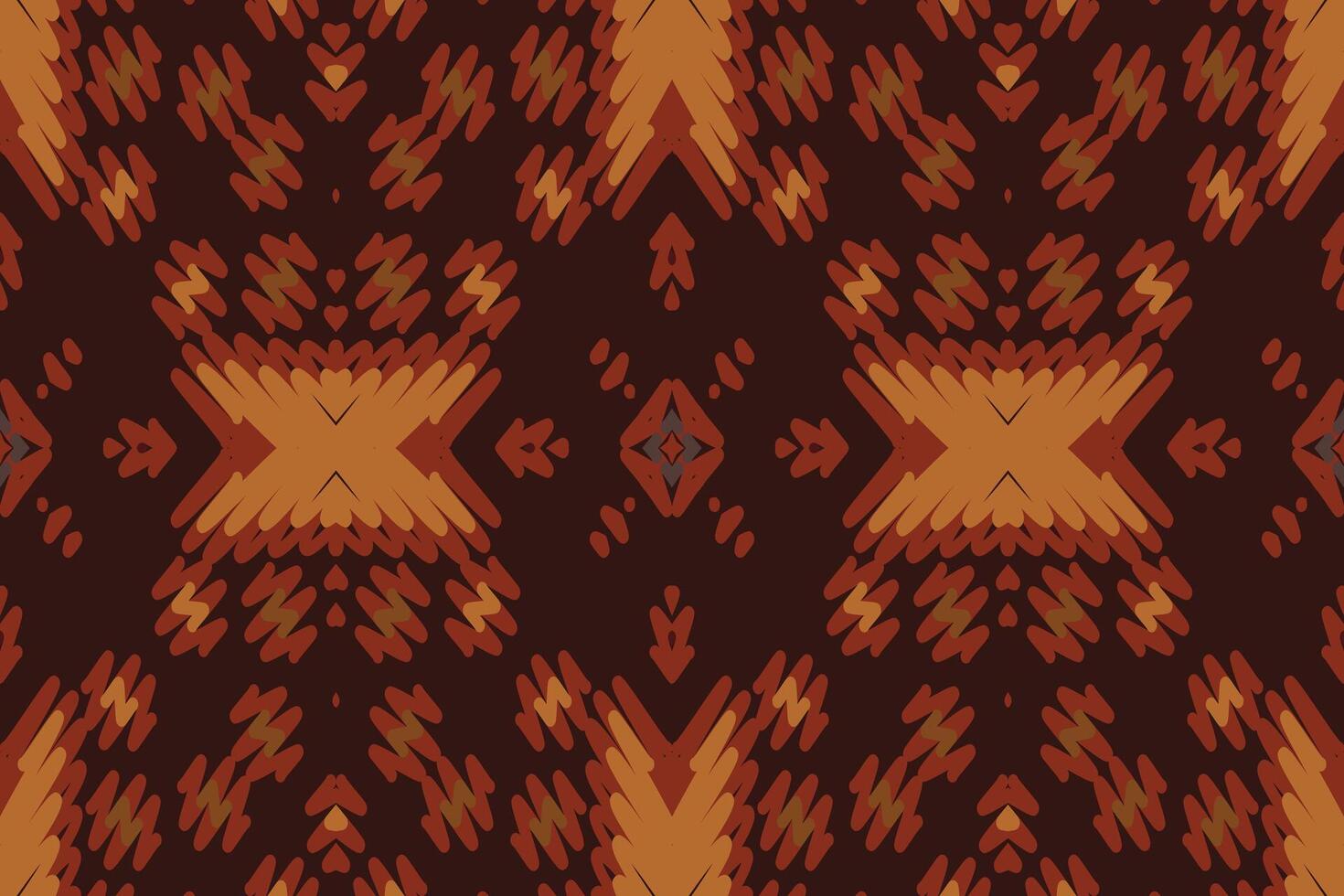 Bukhara pattern Seamless Native American, Motif embroidery, Ikat embroidery Design for Print Texture fabric saree sari carpet. kurta patola saree vector