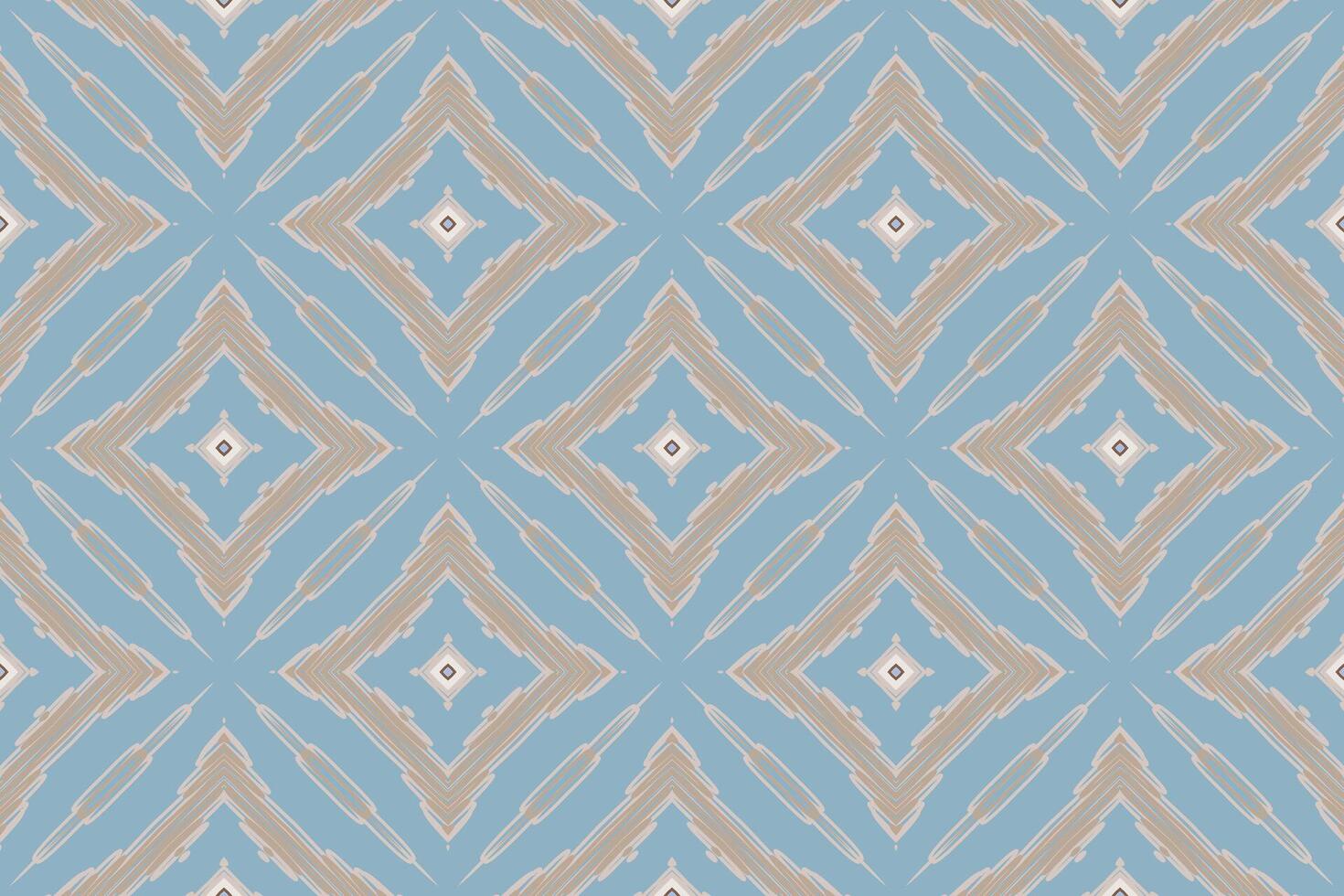 Fashion pattern Seamless Bandana print silk Motif embroidery, Ikat embroidery Design for Print Texture fabric saree sari carpet. kurta patola saree vector