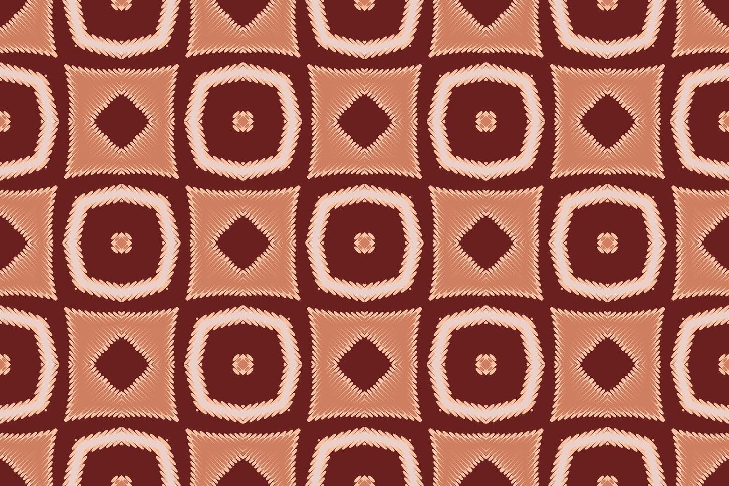 Fashion pattern Seamless Mughal architecture Motif embroidery, Ikat embroidery Design for Print pattern vintage flower folk navajo patchwork pattern vector