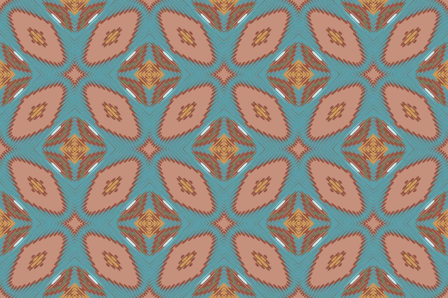 Fashion pattern Seamless Mughal architecture Motif embroidery, Ikat embroidery Design for Print australian curtain pattern geometric pillow model kurti mughal flowers vector