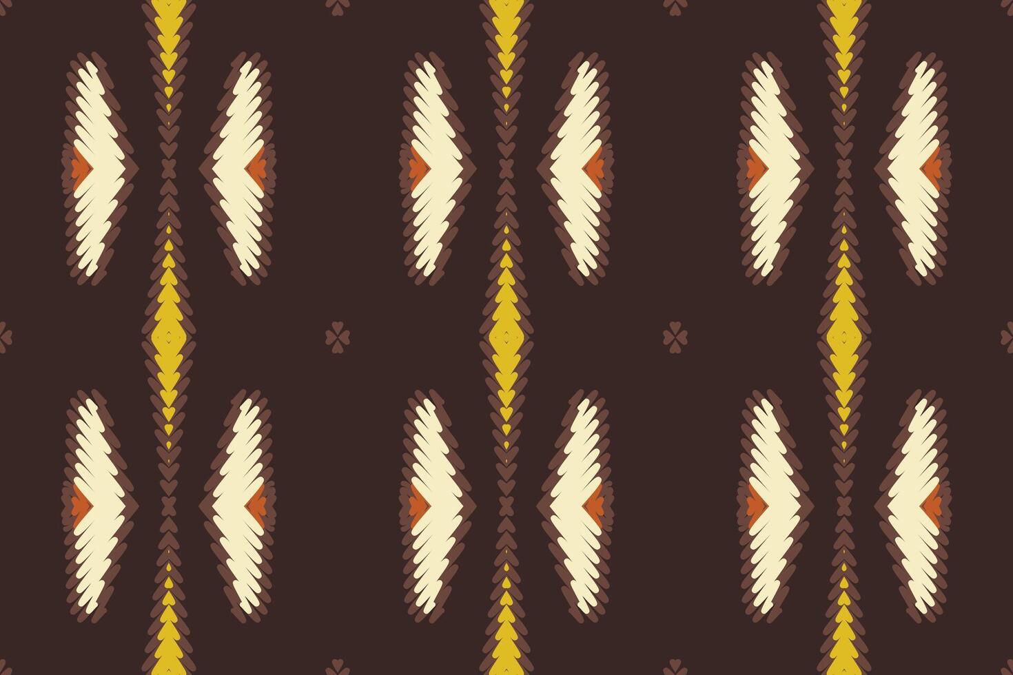 Tissue Dupatta Seamless Native American, Motif embroidery, Ikat embroidery Design for Print indonesian batik motif embroidery native american kurta mughal design vector