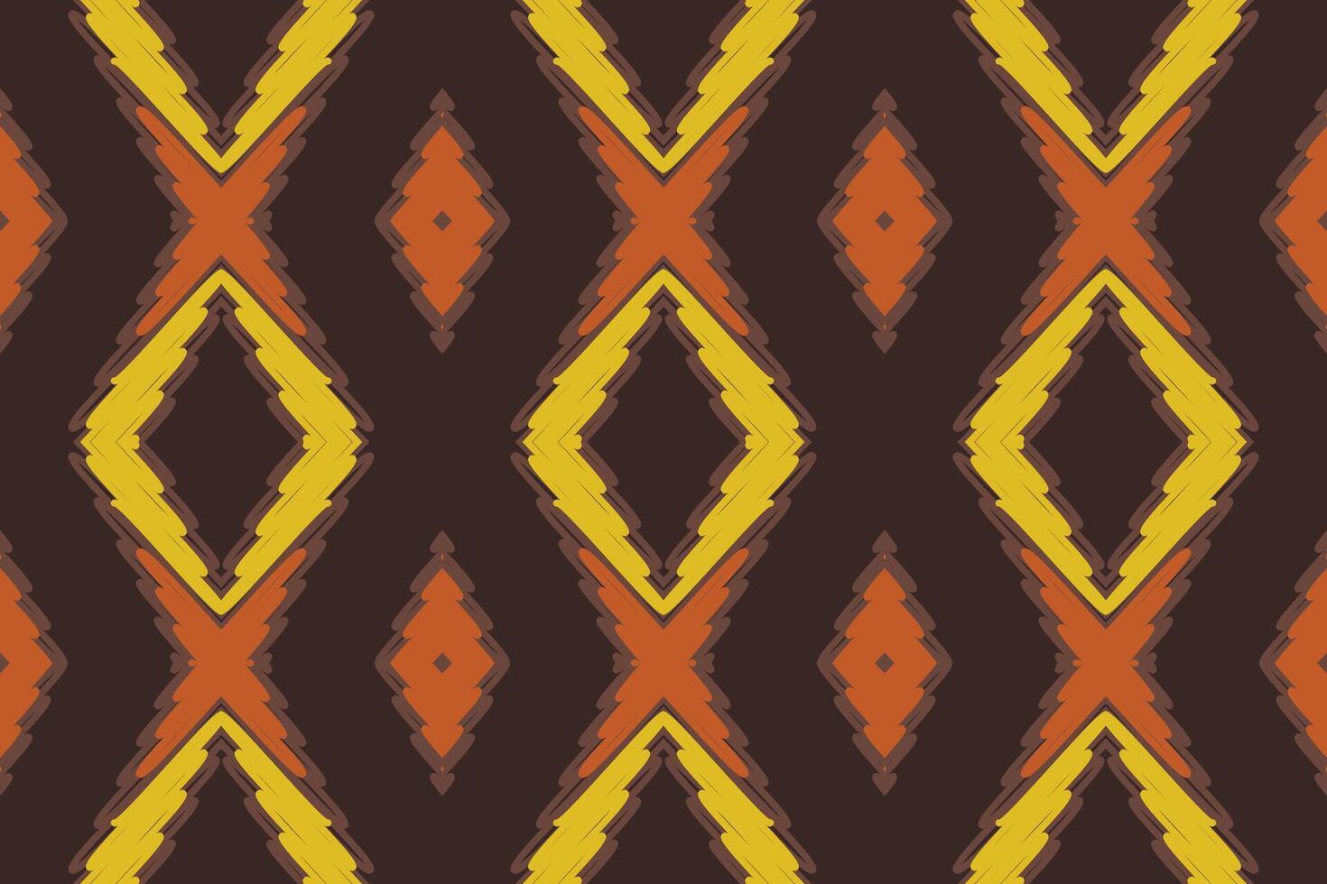 Tissue Dupatta Seamless Native American, Motif embroidery, Ikat embroidery Design for Print vyshyvanka placemat quilt sarong sarong beach kurtis Indian motifs vector