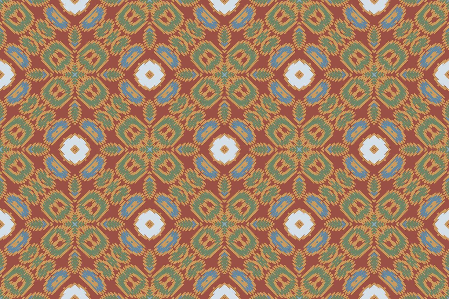 Fashion pattern Seamless Australian aboriginal pattern Motif embroidery, Ikat embroidery Design for Print tapestry floral kimono repeat pattern lacing spanish motif vector