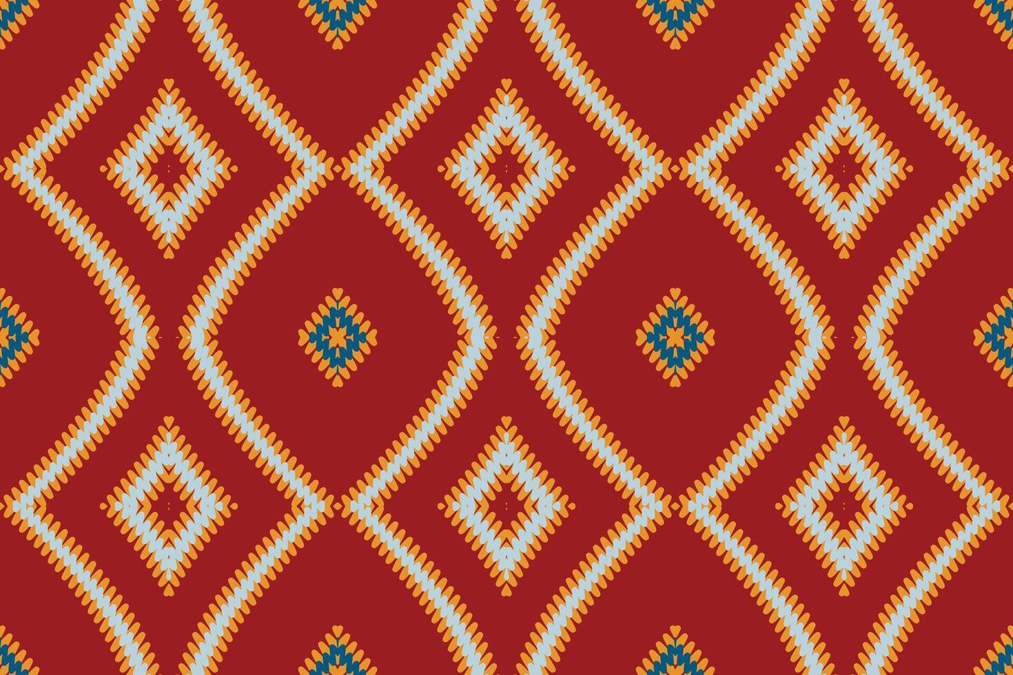 Tissue Dupatta Seamless Native American, Motif embroidery, Ikat embroidery Design for Print scarf hijab pattern kerchief ikat Silk kurti model mughal patterns vector