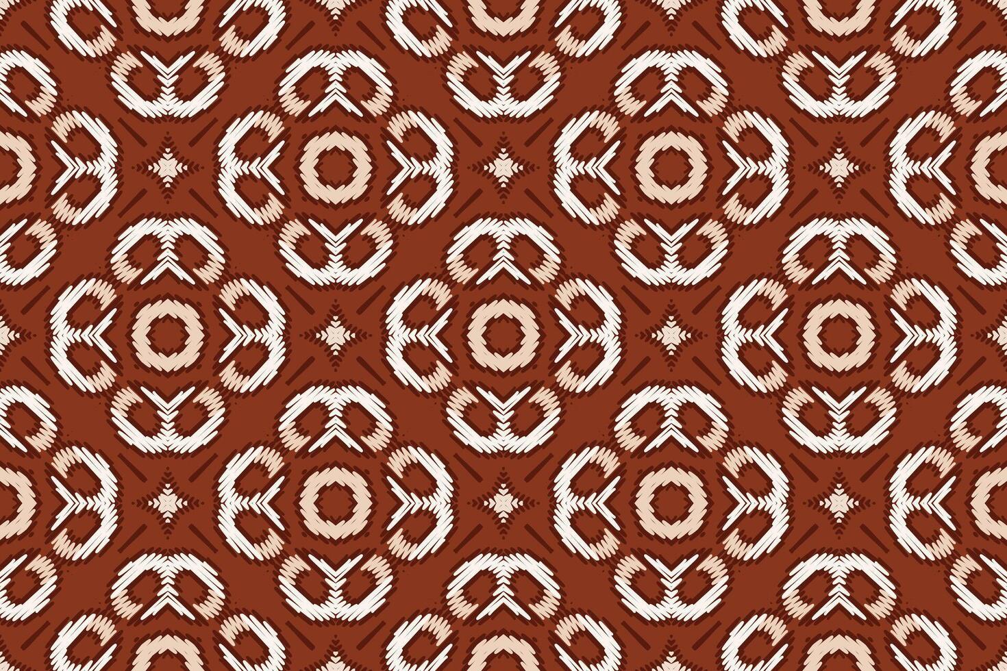 Fashion pattern Seamless Scandinavian pattern Motif embroidery, Ikat embroidery Design for Print australian curtain pattern geometric pillow model kurti mughal flowers vector