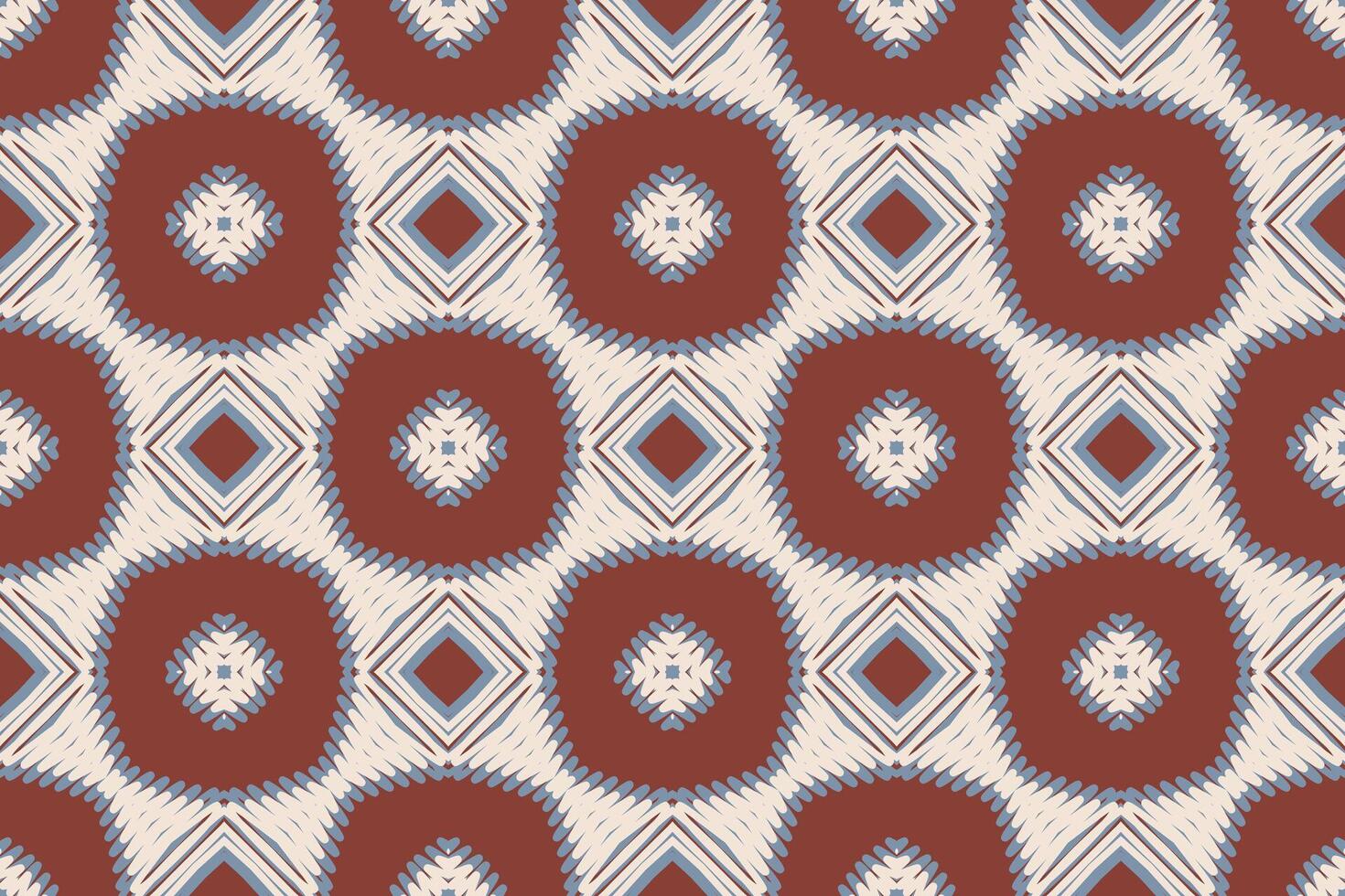 Tissue Dupatta Seamless Australian aboriginal pattern Motif embroidery, Ikat embroidery Design for Print egyptian pattern tibetan mandala bandanna vector