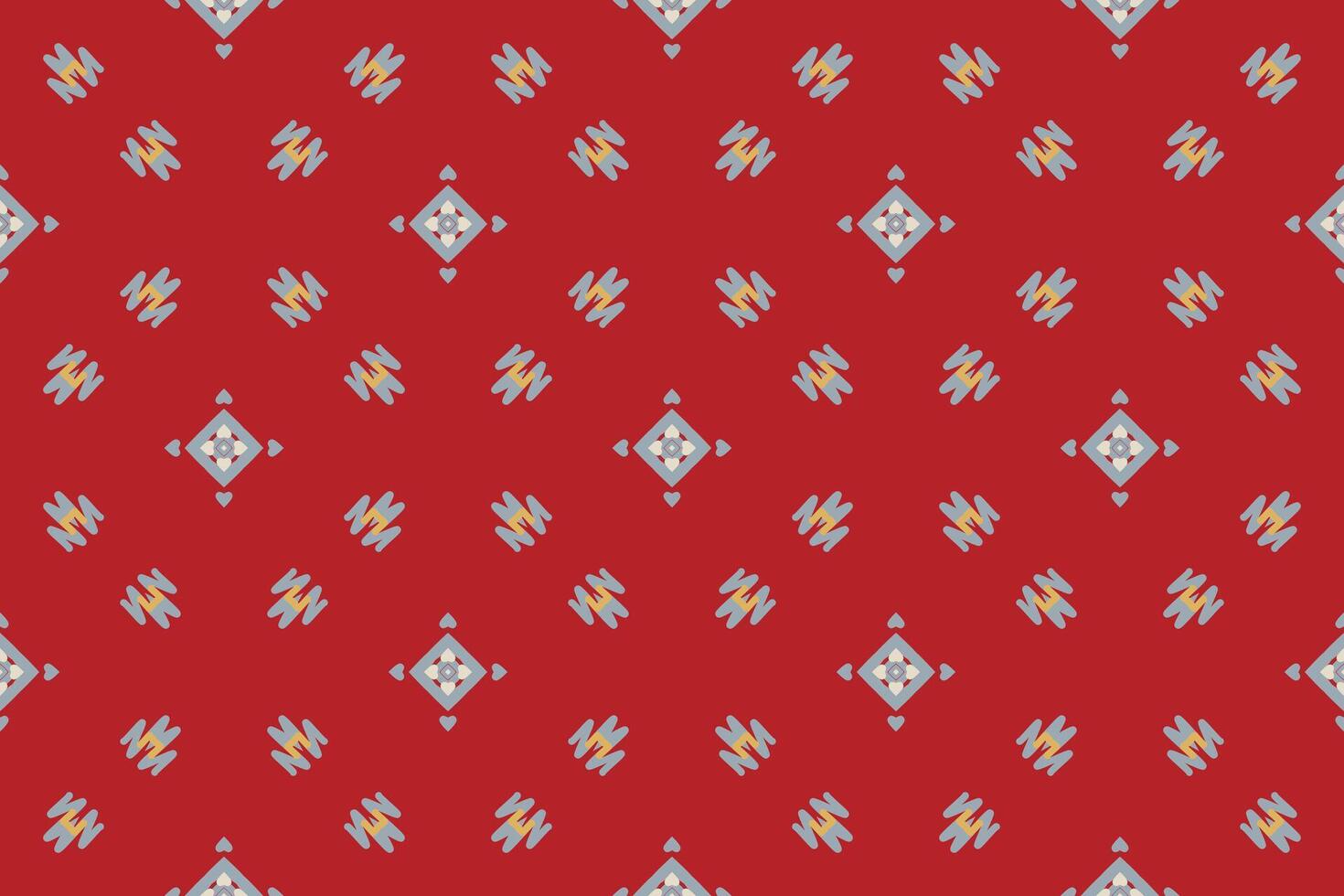 Tissue Dupatta Seamless Scandinavian pattern Motif embroidery, Ikat embroidery Design for Print vyshyvanka placemat quilt sarong sarong beach kurtis Indian motifs vector