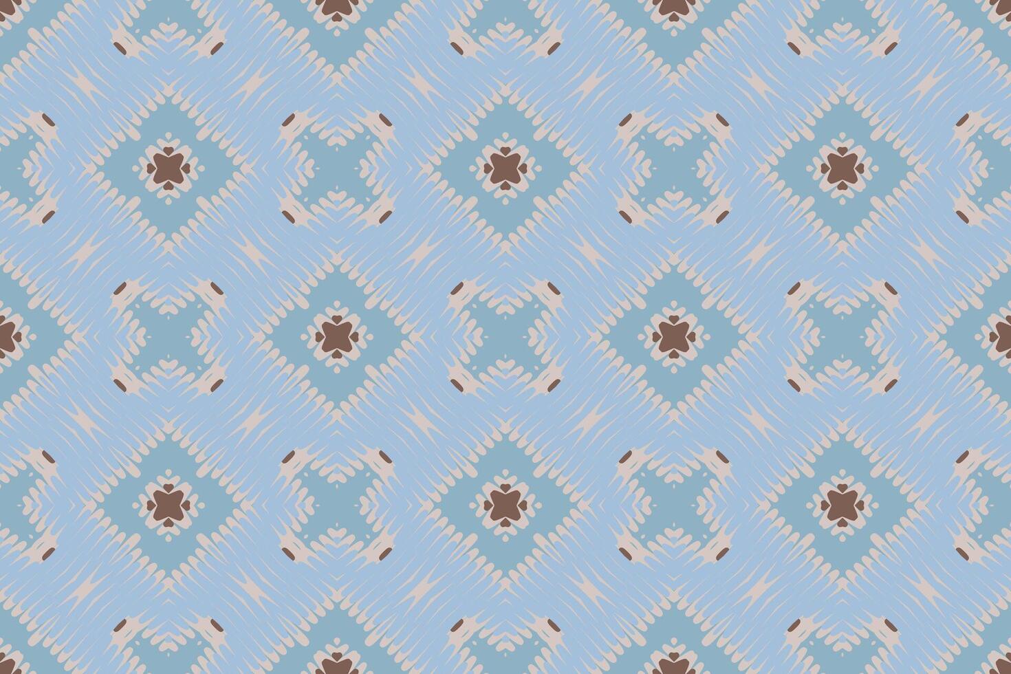 Tissue Dupatta Seamless Scandinavian pattern Motif embroidery, Ikat embroidery Design for Print australian curtain pattern geometric pillow model kurti mughal flowers vector