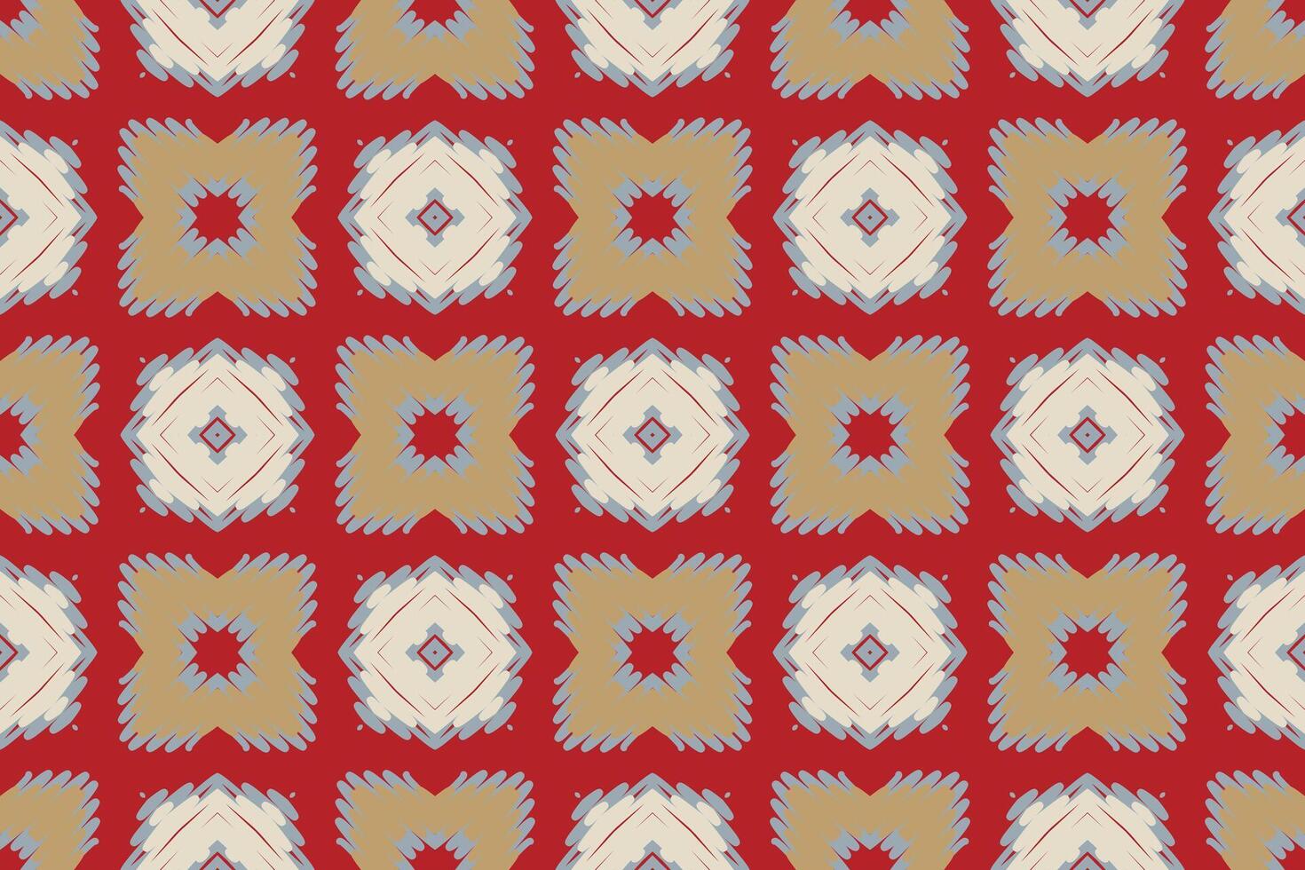 Tissue Dupatta Seamless Scandinavian pattern Motif embroidery, Ikat embroidery Design for Print indonesian batik motif embroidery native american kurta mughal design vector