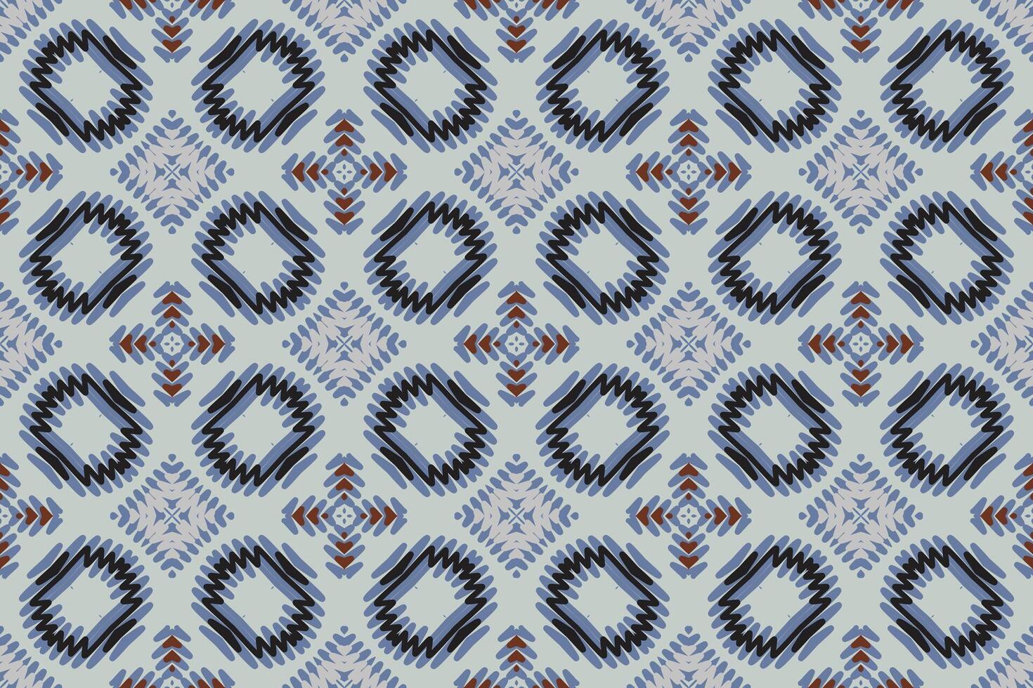 Peruvian pattern Seamless Bandana print silk Motif embroidery, Ikat embroidery Design for Print scarf hijab pattern kerchief ikat Silk kurti model mughal patterns vector