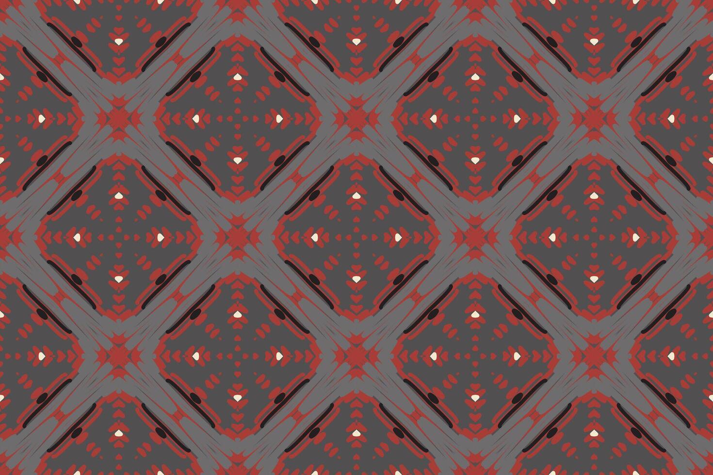 Peruvian pattern Seamless Mughal architecture Motif embroidery, Ikat embroidery Design for Print endless arabesque cloth dupatta shawl bandana print silk kurta men vector