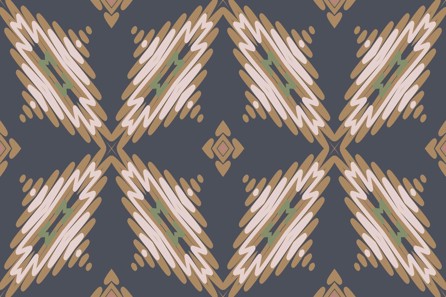 Patola sari Seamless Native American, Motif embroidery, Ikat embroidery Design for Print egyptian pattern tibetan mandala bandanna vector