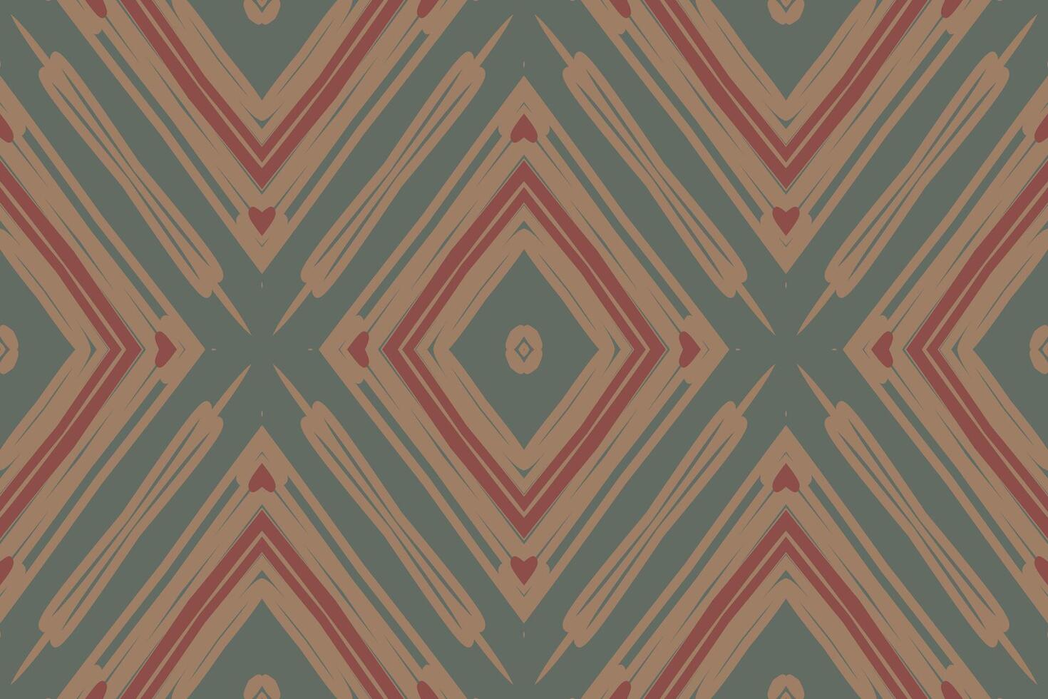 Patola sari Seamless Mughal architecture Motif embroidery, Ikat embroidery Design for Print pattern vintage flower folk navajo patchwork pattern vector