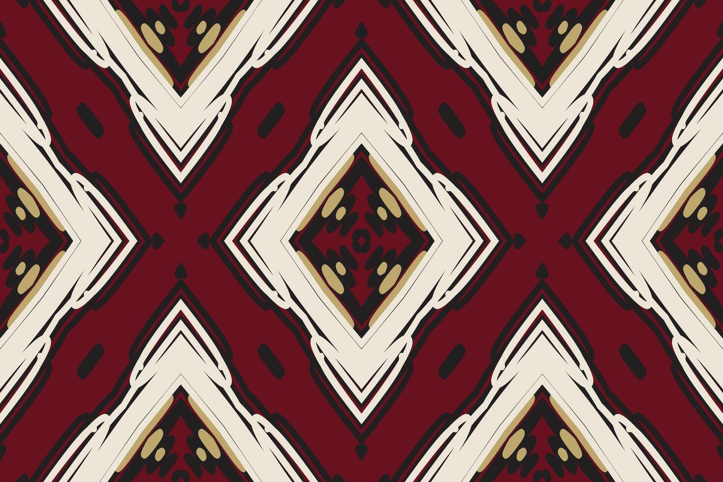 Patola sari Seamless Mughal architecture Motif embroidery, Ikat embroidery Design for Print 60s paisley tie dye damascus ornament rugs hipster kurta pajama vector