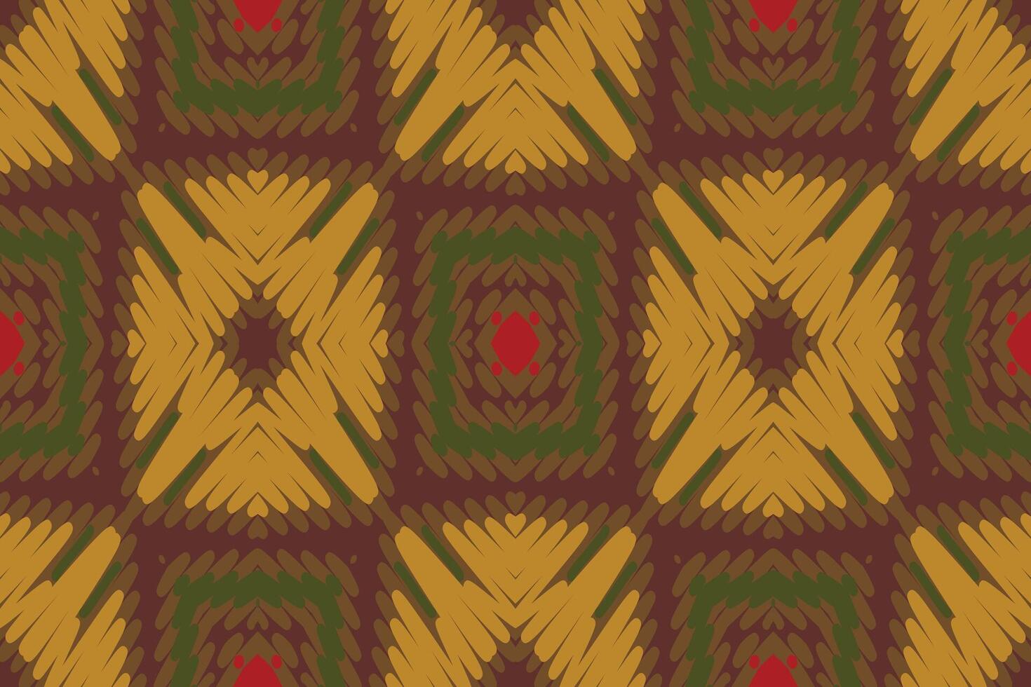 Patola sari Seamless Australian aboriginal pattern Motif embroidery, Ikat embroidery Design for Print tapestry floral kimono repeat pattern lacing spanish motif vector