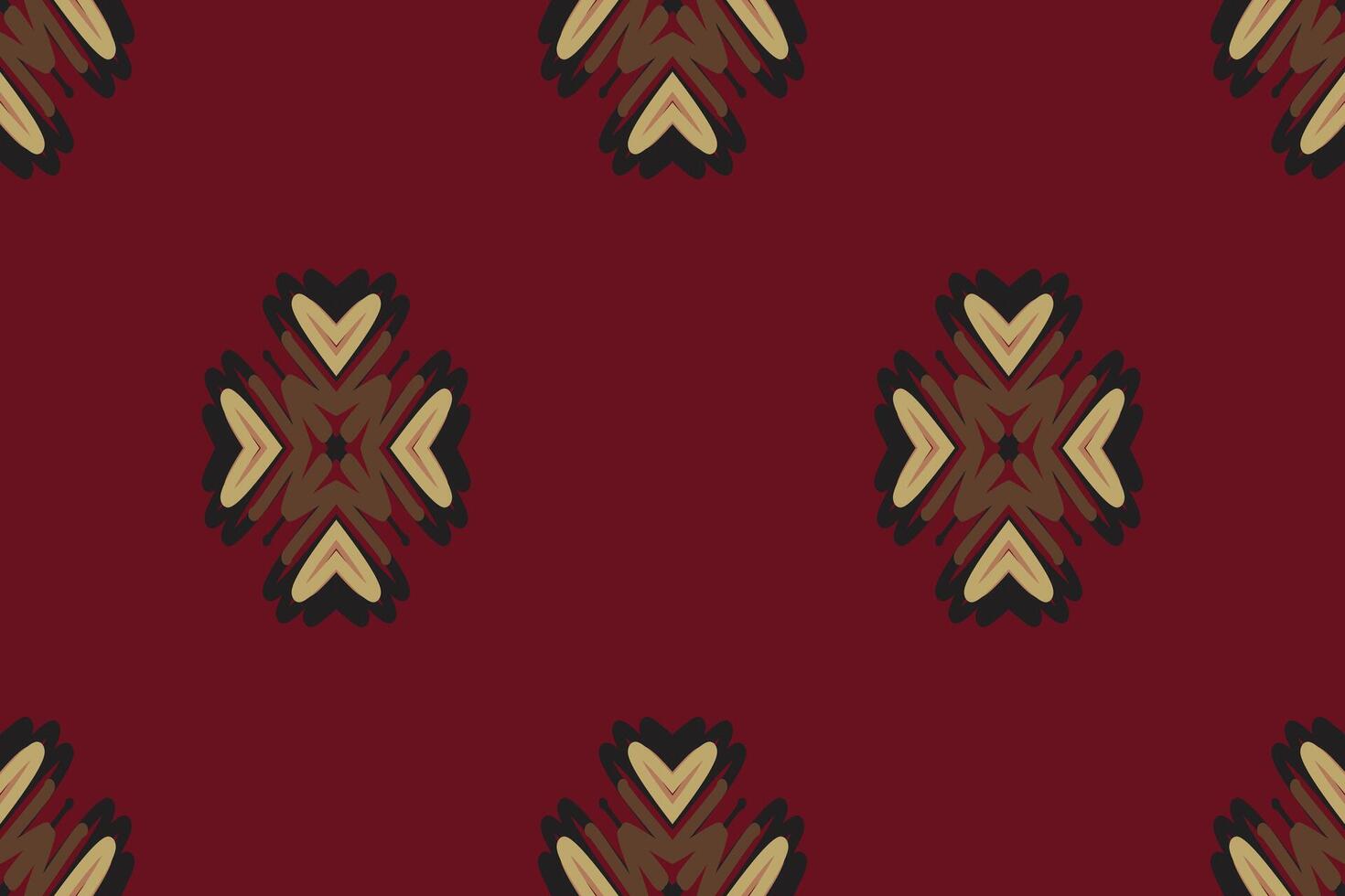 Patola sari Seamless Mughal architecture Motif embroidery, Ikat embroidery Design for Print indigenous art aboriginal art pattern floral kurti mughal border vector