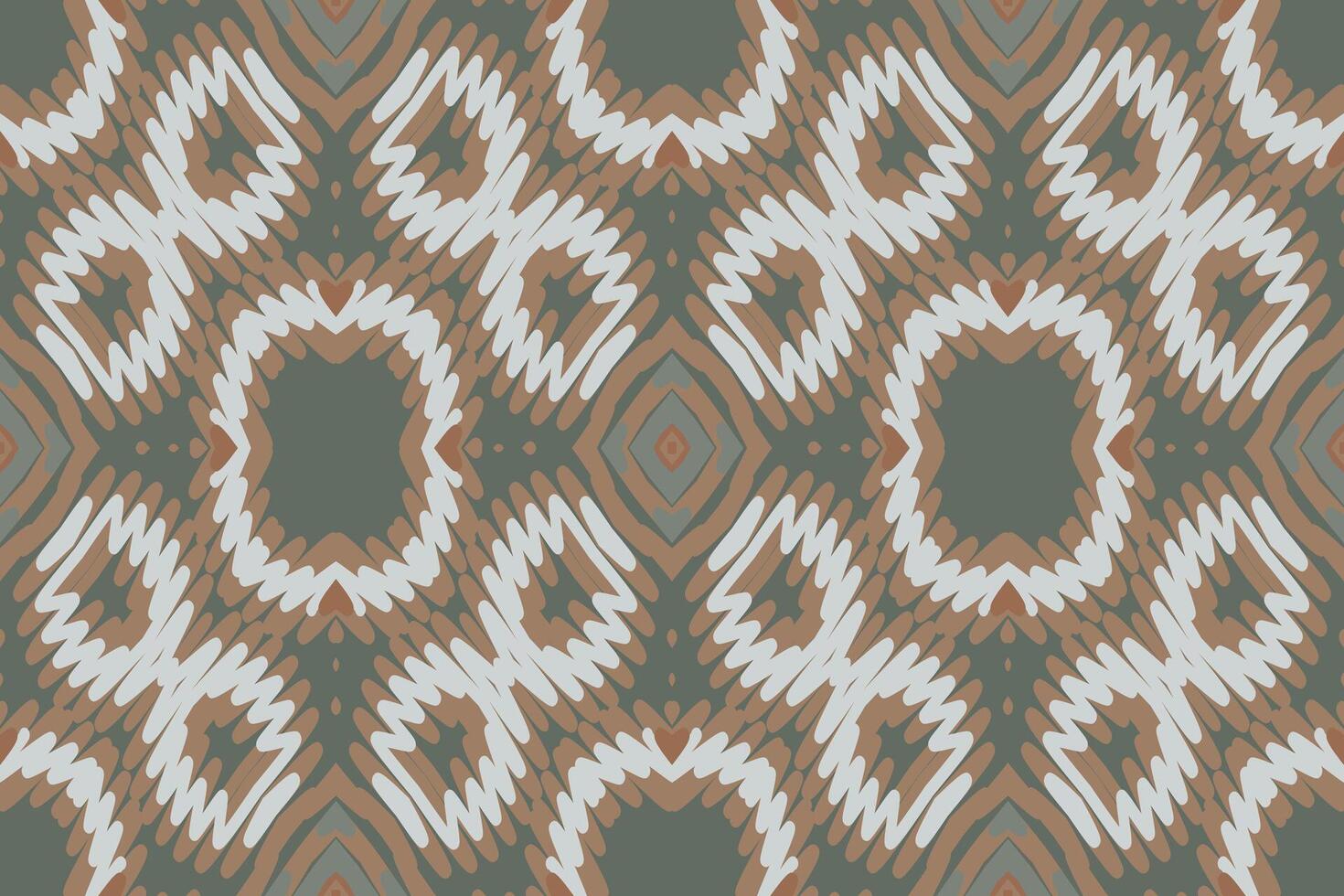 Patola sari Seamless Mughal architecture Motif embroidery, Ikat embroidery Design for Print scandinavian pattern saree ethnic nativity gypsy pattern vector