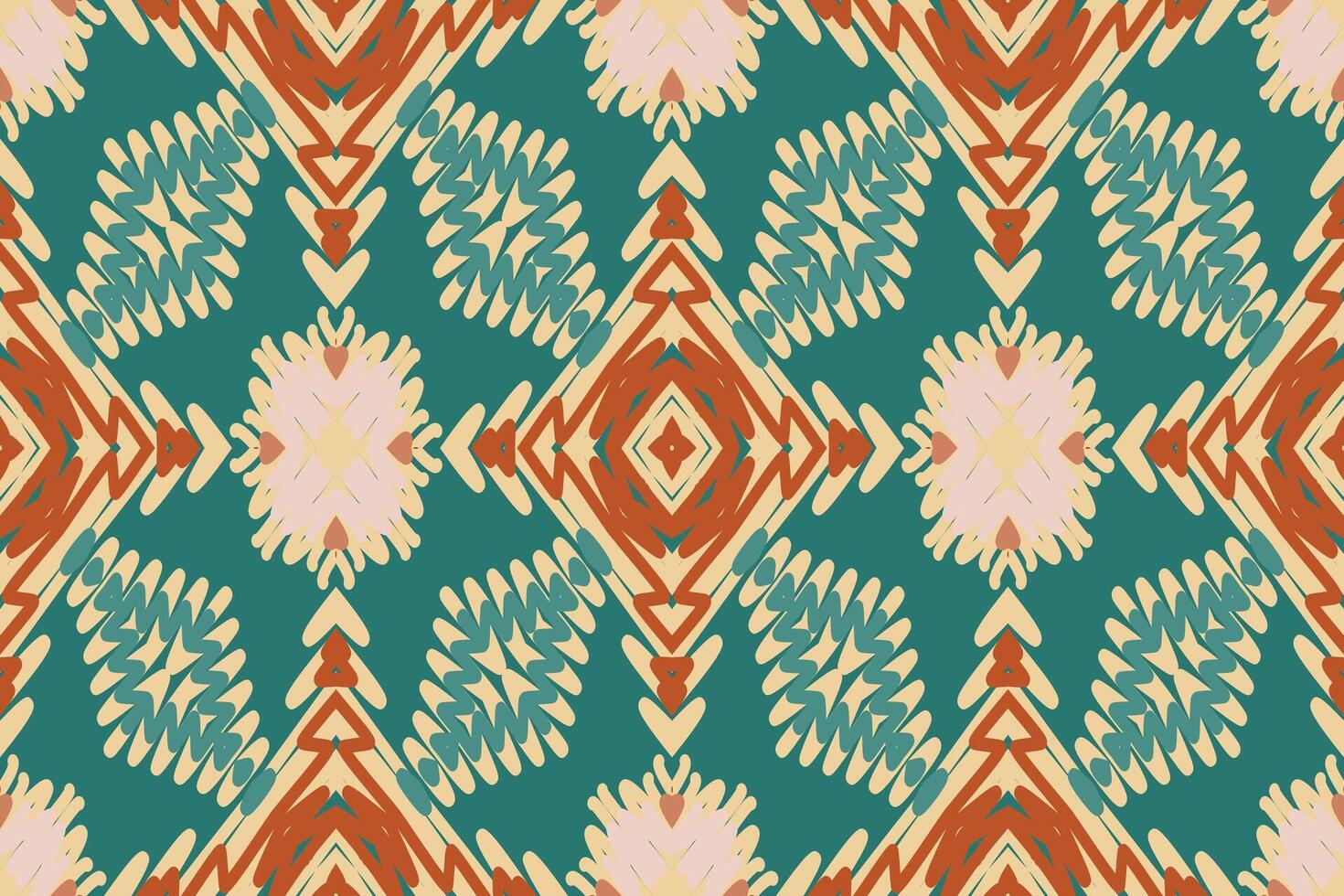 Kilim Pattern Seamless Native American, Motif embroidery, Ikat embroidery Design for Print kurta pattern mughal motifs tapestry pattern floral repeat vector