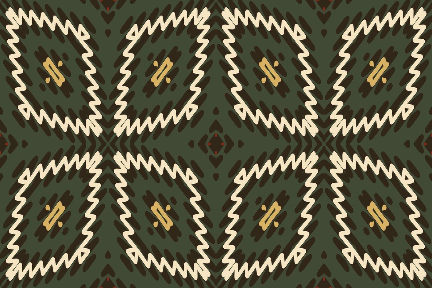 Kilim Pattern Seamless Native American, Motif embroidery, Ikat embroidery Design for Print egyptian pattern tibetan mandala bandanna vector