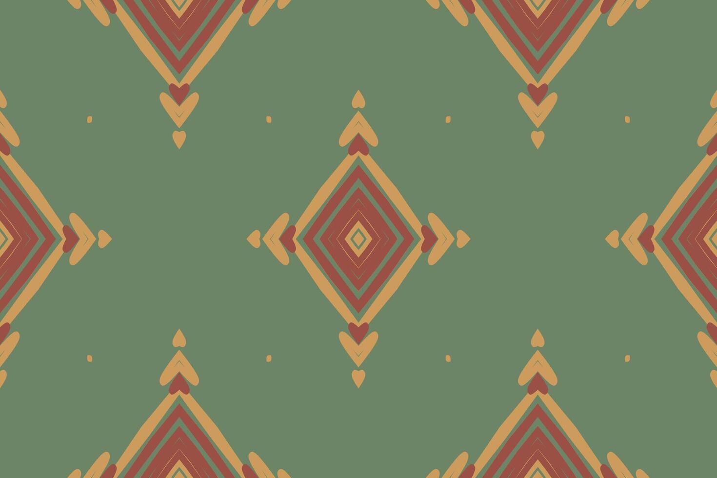 Kilim Pattern Seamless Bandana print silk Motif embroidery, Ikat embroidery Design for Print endless arabesque cloth dupatta shawl bandana print silk kurta men vector