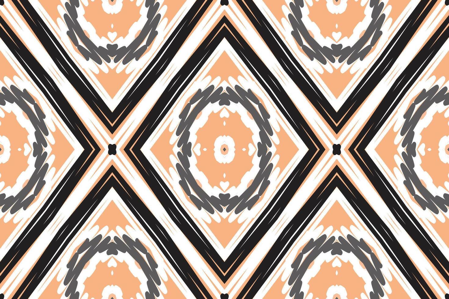 Kilim Pattern Seamless Bandana print silk Motif embroidery, Ikat embroidery Design for Print tapestry floral kimono repeat pattern lacing spanish motif vector