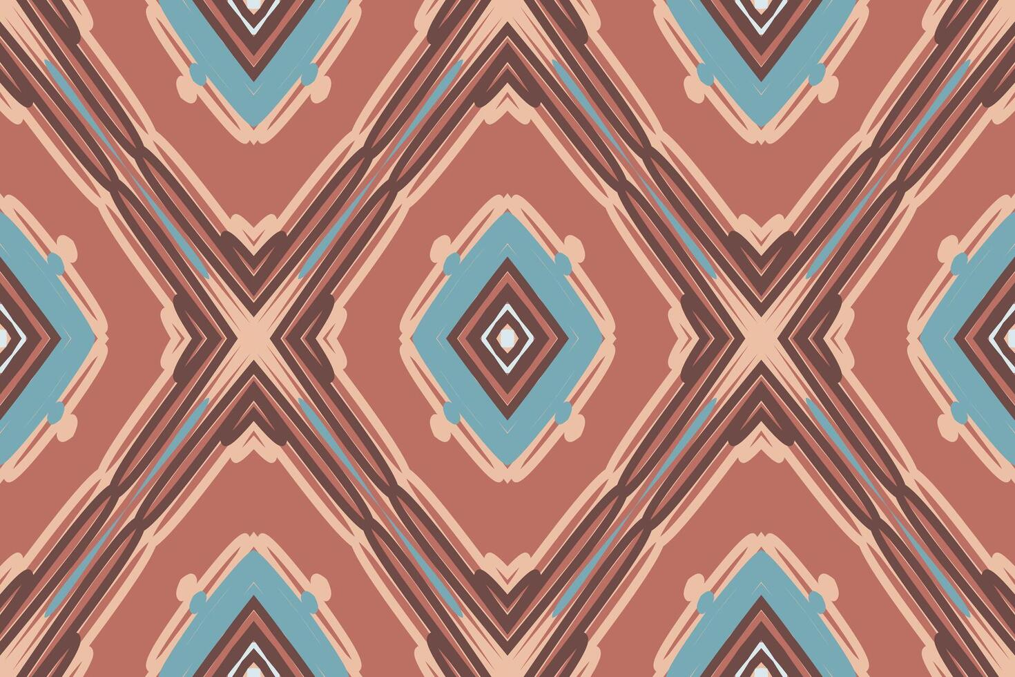 Kilim Pattern Seamless Mughal architecture Motif embroidery, Ikat embroidery Design for Print Texture fabric saree sari carpet. kurta patola saree vector
