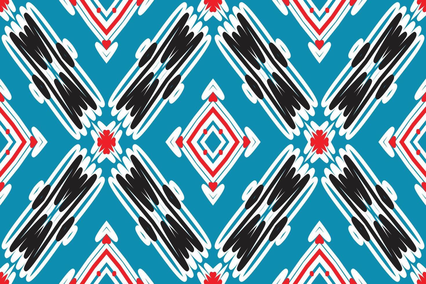 Kilim Pattern Seamless Australian aboriginal pattern Motif embroidery, Ikat embroidery Design for Print tie dyeing pillowcase sambal puri kurti mughal architecture vector