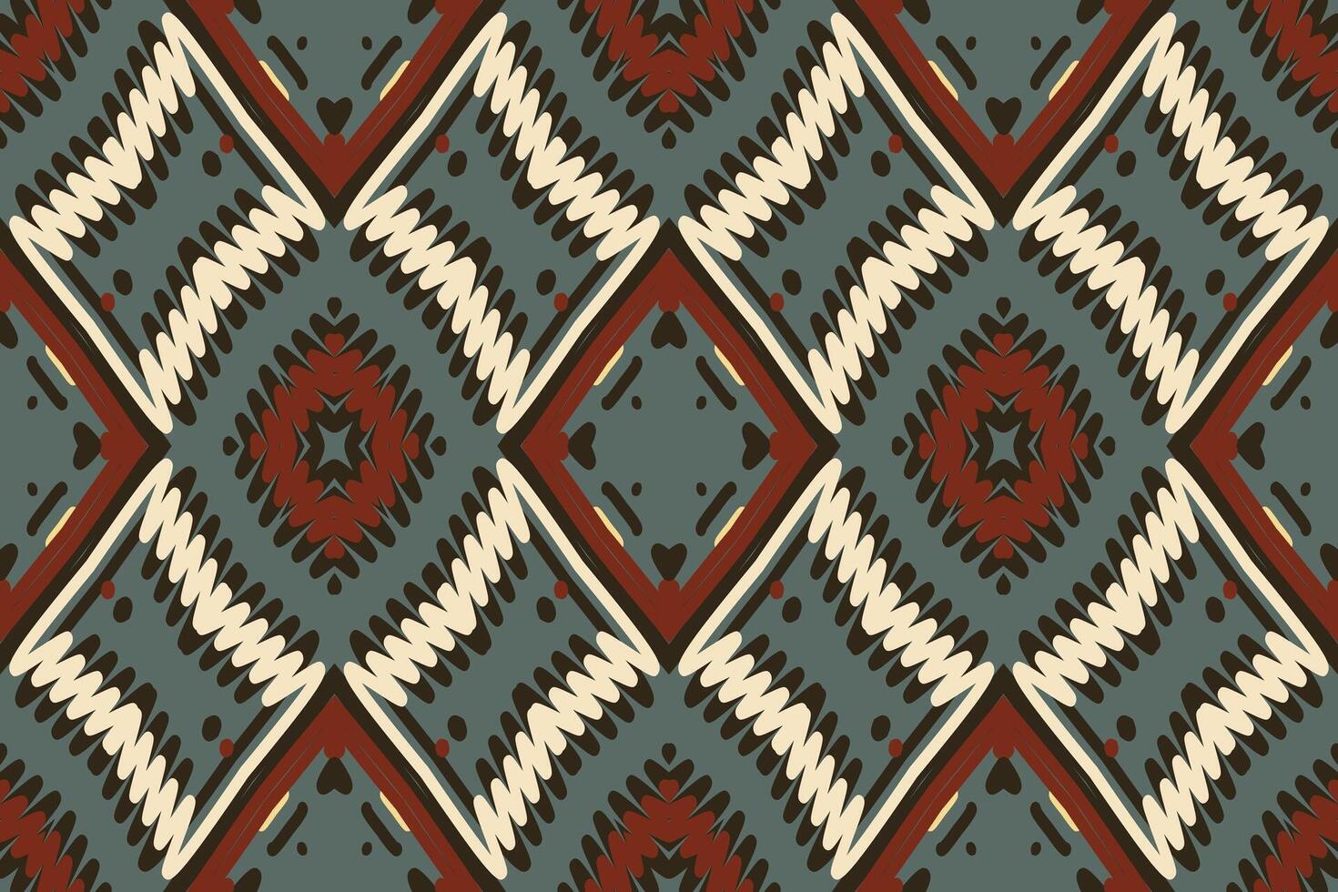 Kilim Pattern Seamless Australian aboriginal pattern Motif embroidery, Ikat embroidery Design for Print border embroidery ancient egypt vector