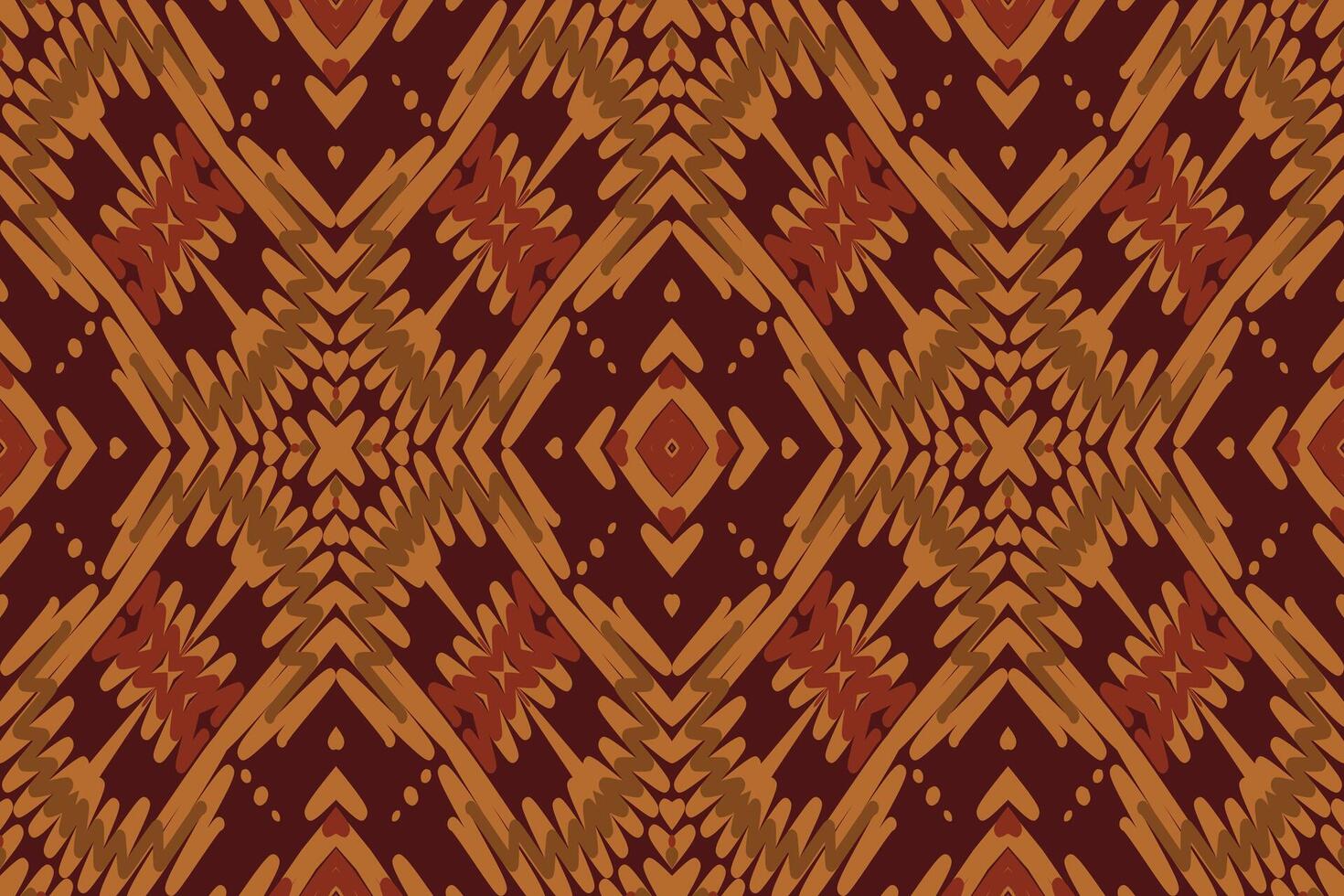 Kilim Pattern Seamless Australian aboriginal pattern Motif embroidery, Ikat embroidery Design for Print indigenous art aboriginal art pattern floral kurti mughal border vector