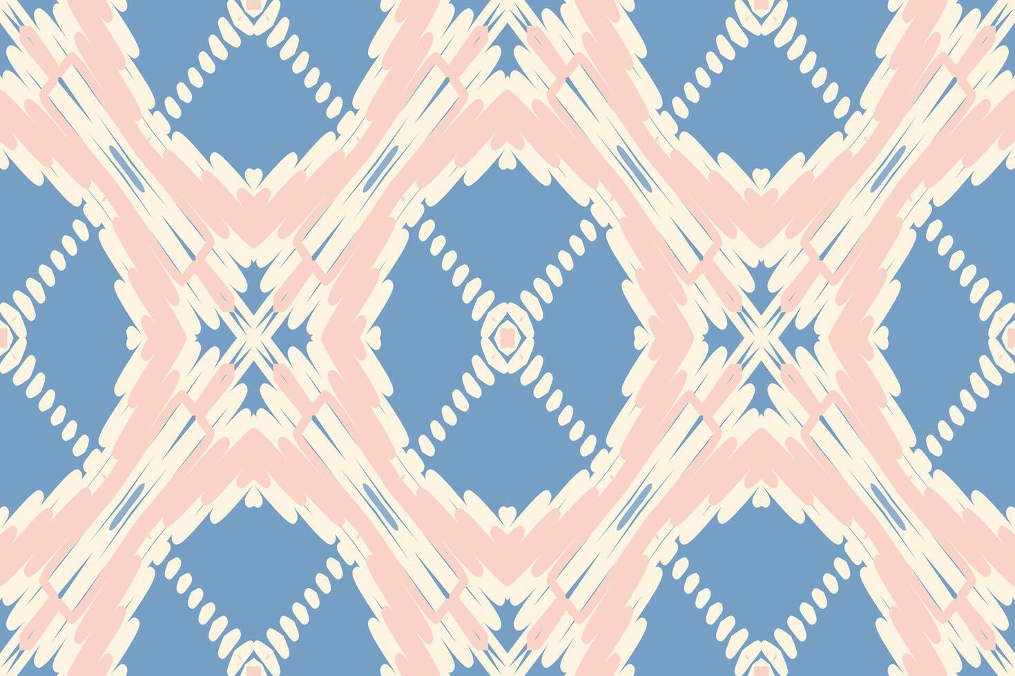 Kilim Pattern Seamless Scandinavian pattern Motif embroidery, Ikat embroidery Design for Print australian curtain pattern geometric pillow model kurti mughal flowers vector