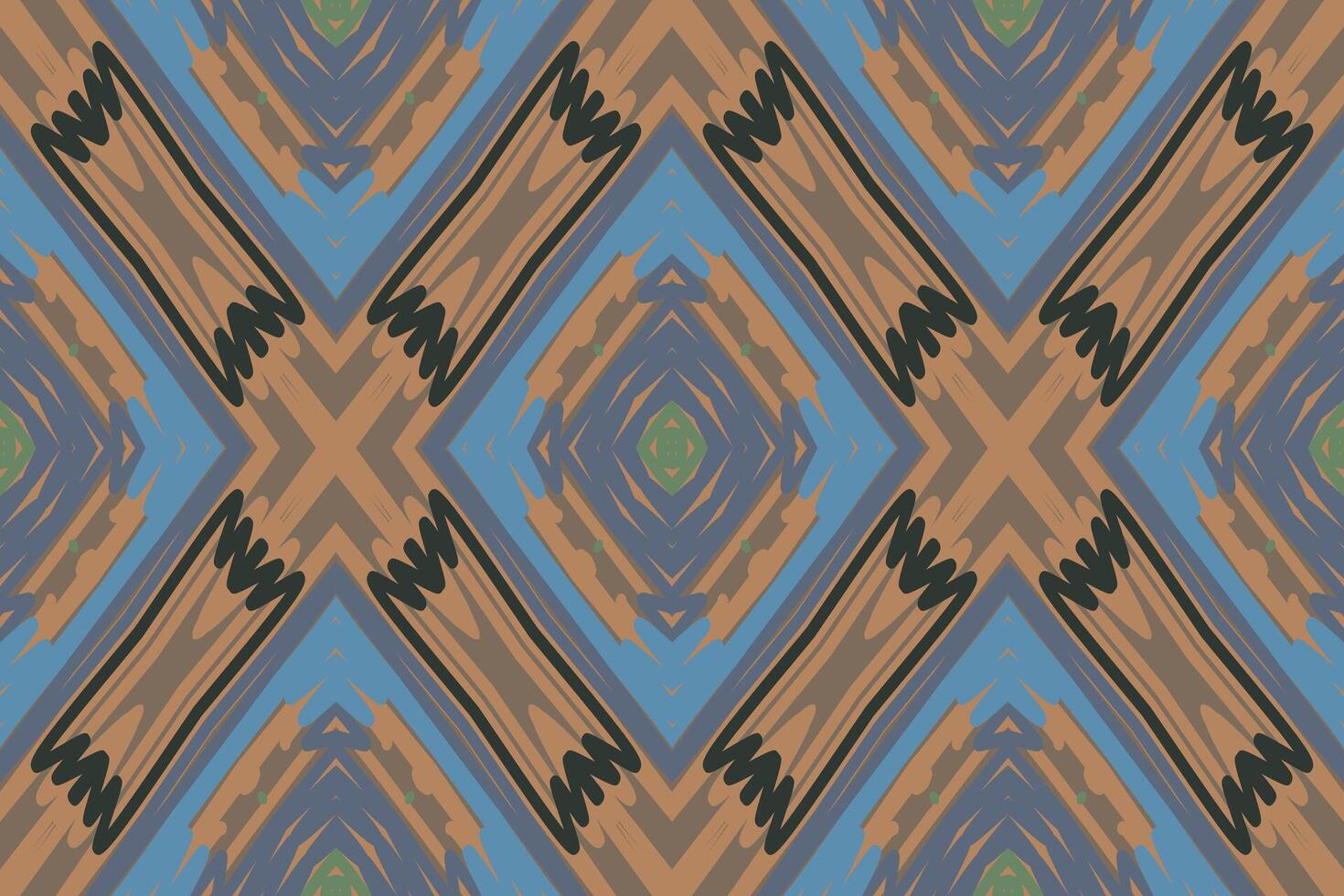 Dupatta Pattern Seamless Native American, Motif embroidery, Ikat embroidery Design for Print border embroidery ancient egypt vector