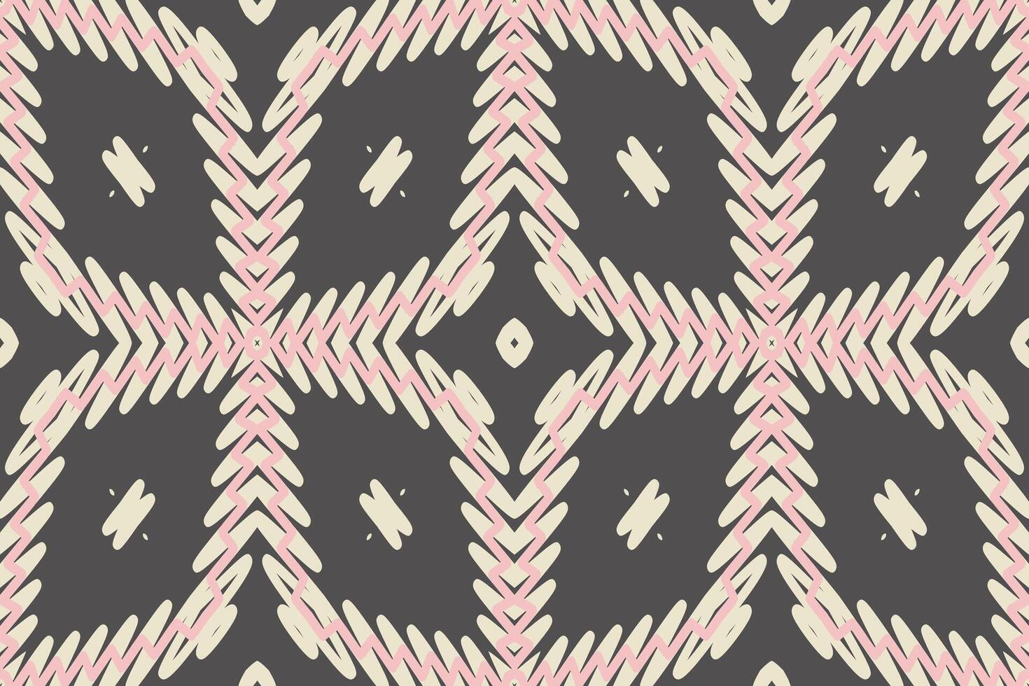 Dupatta Pattern Seamless Native American, Motif embroidery, Ikat embroidery Design for Print indigenous art aboriginal art pattern floral kurti mughal border vector