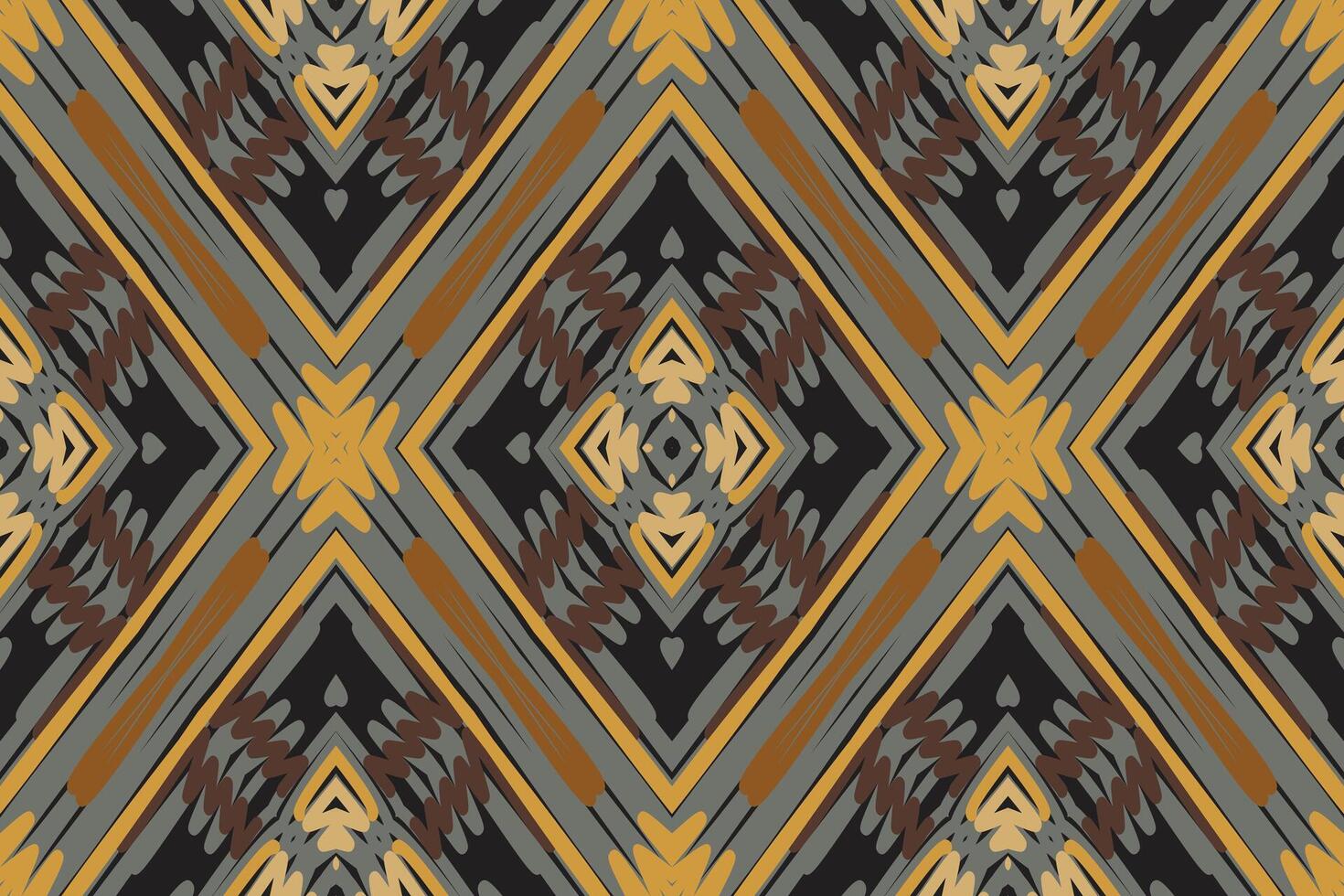 Dupatta Pattern Seamless Native American, Motif embroidery, Ikat embroidery Design for Print tapestry floral kimono repeat pattern lacing spanish motif vector