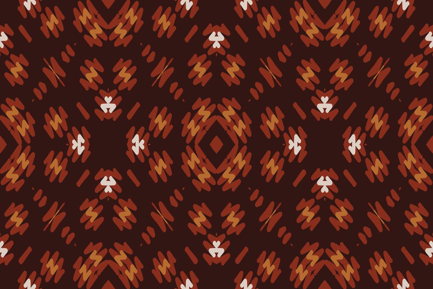 Salwar Pattern Seamless Mughal architecture Motif embroidery, Ikat embroidery Design for Print indonesian batik motif embroidery native american kurta mughal design vector