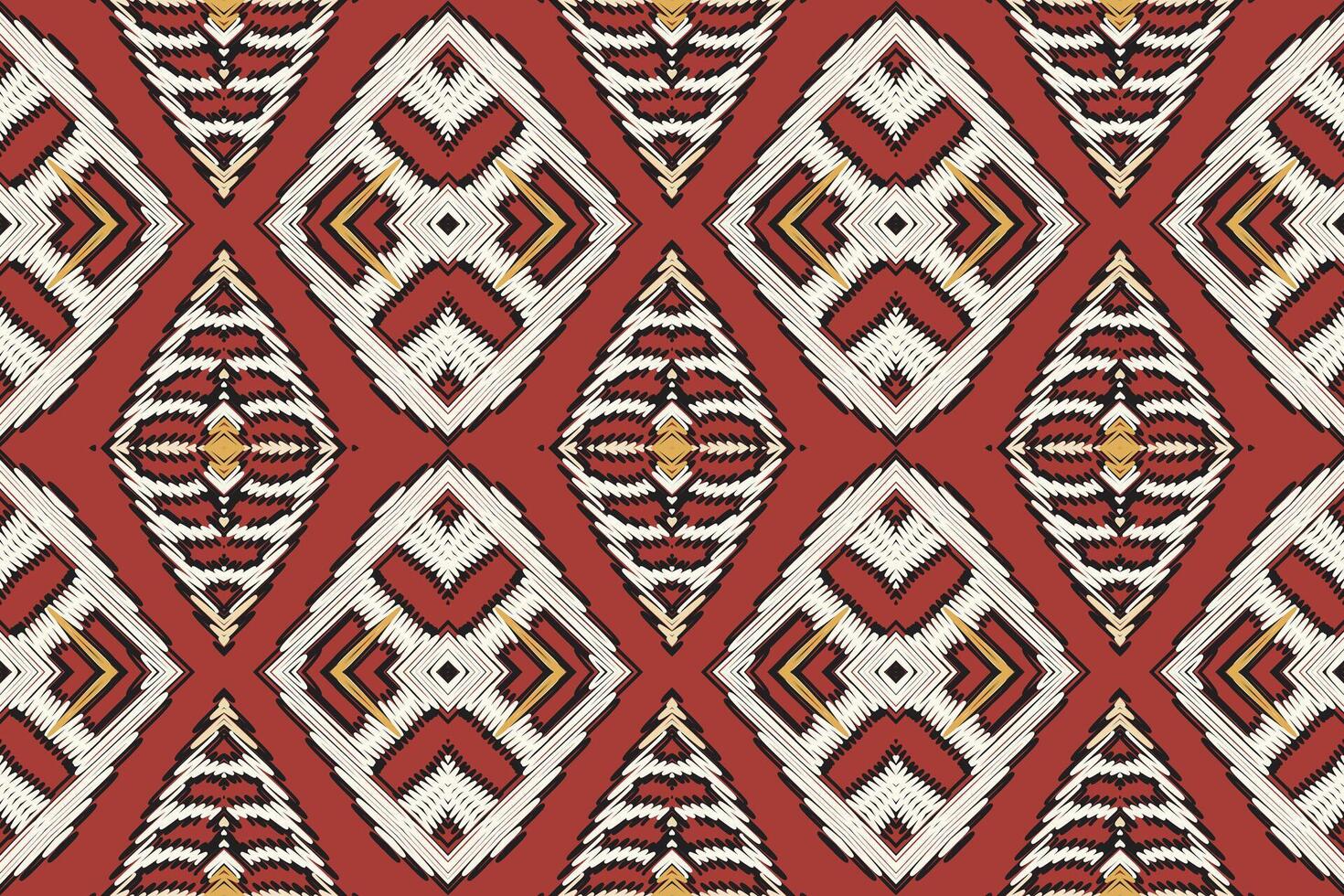 Salwar Pattern Seamless Scandinavian pattern Motif embroidery, Ikat embroidery Design for Print tie dyeing pillowcase sambal puri kurti mughal architecture vector
