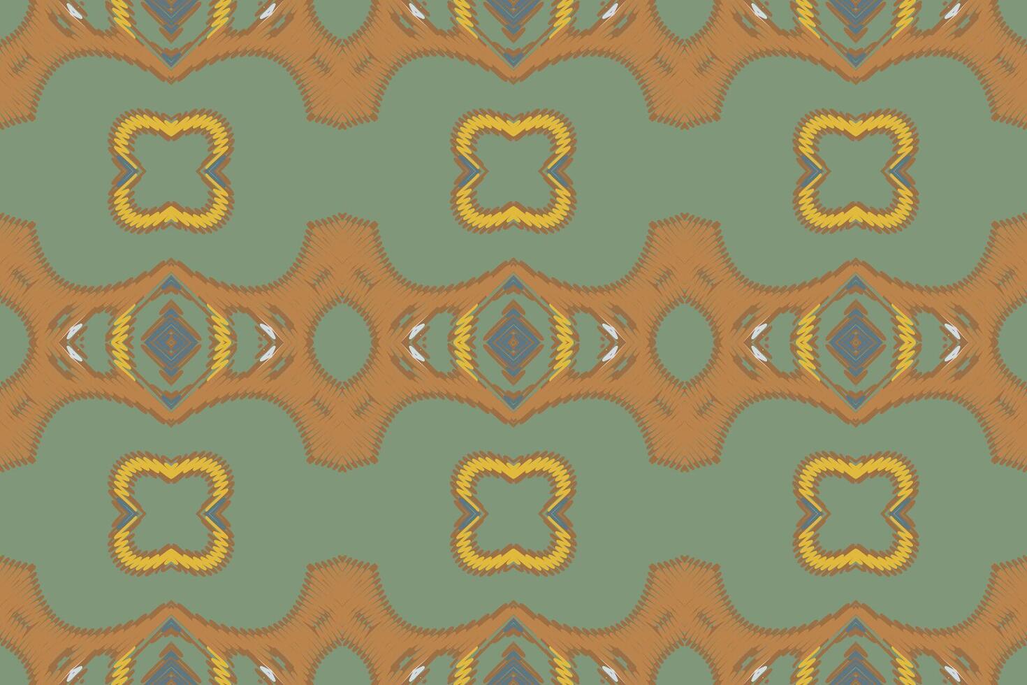 Pakistani dresses pattern Seamless Mughal architecture Motif embroidery, Ikat embroidery Design for Print indonesian batik motif embroidery native american kurta mughal design vector