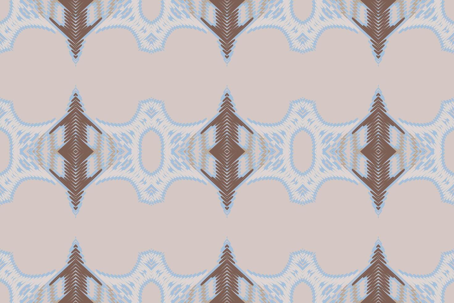 Pakistani dresses pattern Seamless Mughal architecture Motif embroidery, Ikat embroidery Design for Print figure tribal ink on cloth patola sari vector