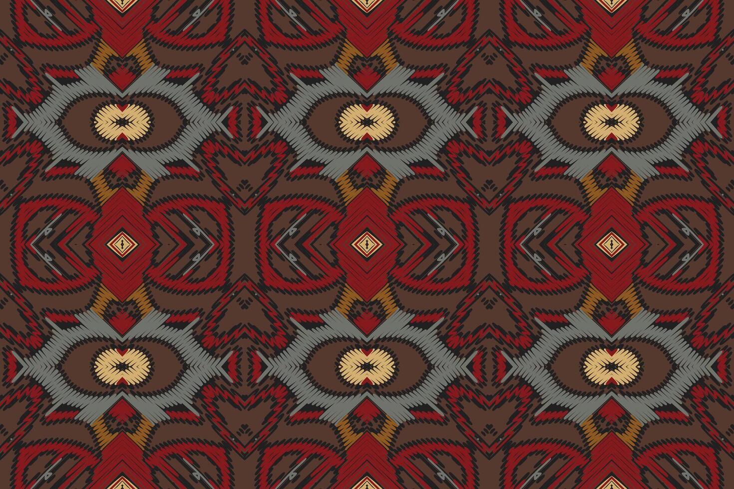 Pakistani dresses pattern Seamless Australian aboriginal pattern Motif embroidery, Ikat embroidery Design for Print tie dyeing pillowcase sambal puri kurti mughal architecture vector