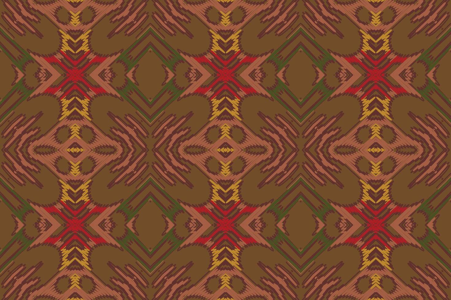 Pakistani dresses pattern Seamless Mughal architecture Motif embroidery, Ikat embroidery Design for Print egyptian pattern tibetan mandala bandanna vector