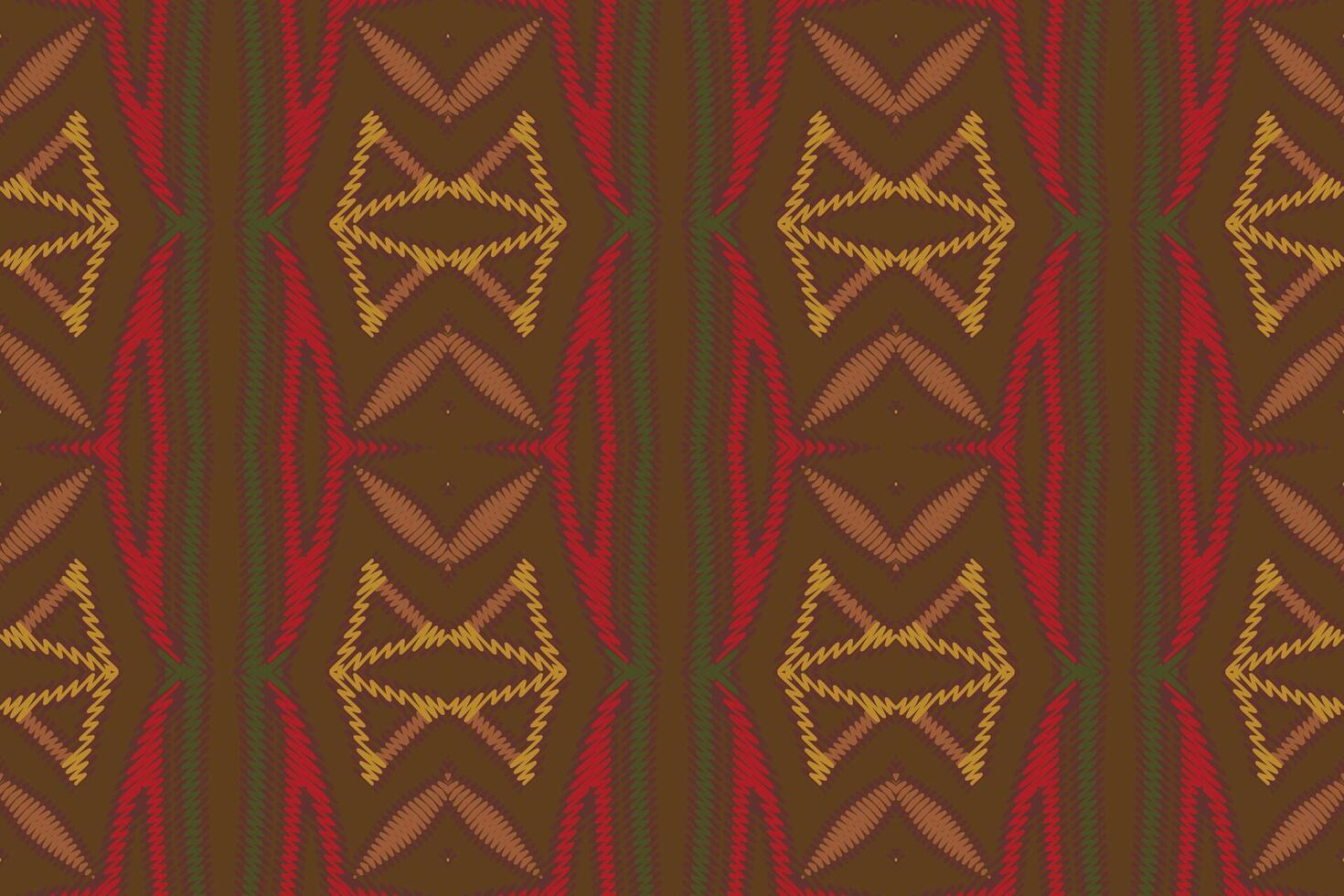 Pakistani dresses pattern Seamless Mughal architecture Motif embroidery, Ikat embroidery Design for Print endless arabesque cloth dupatta shawl bandana print silk kurta men vector