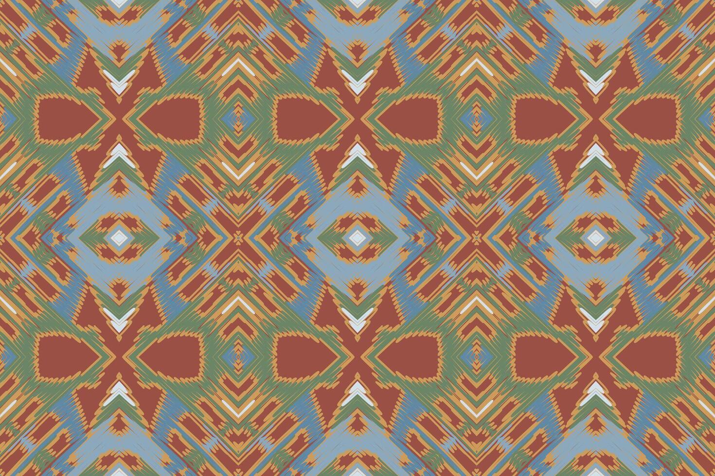 Anarkali Pattern Seamless Native American, Motif embroidery, Ikat embroidery Design for Print tapestry floral kimono repeat pattern lacing spanish motif vector