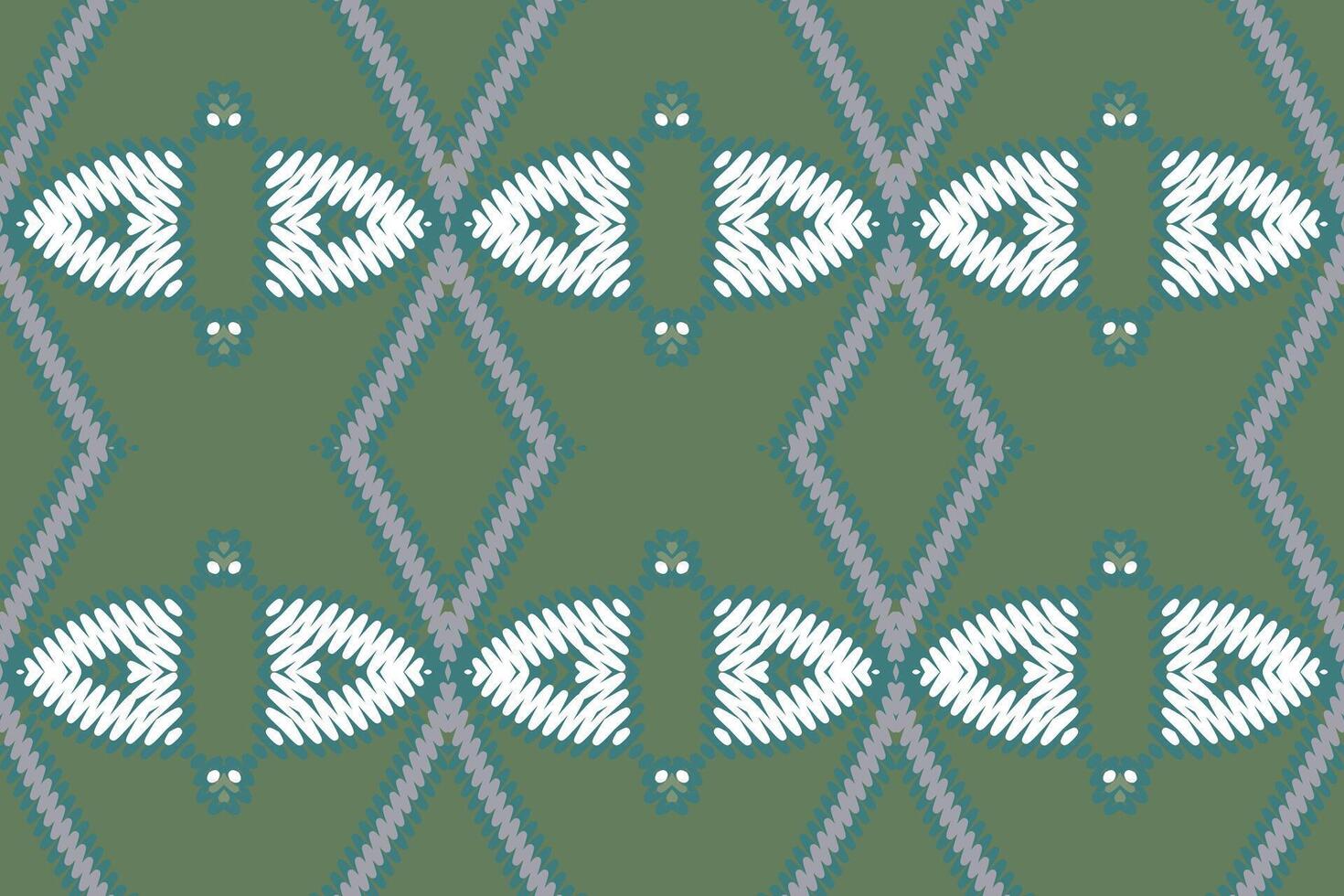 Anarkali Pattern Seamless Mughal architecture Motif embroidery, Ikat embroidery Design for Print pattern vintage flower folk navajo patchwork pattern vector