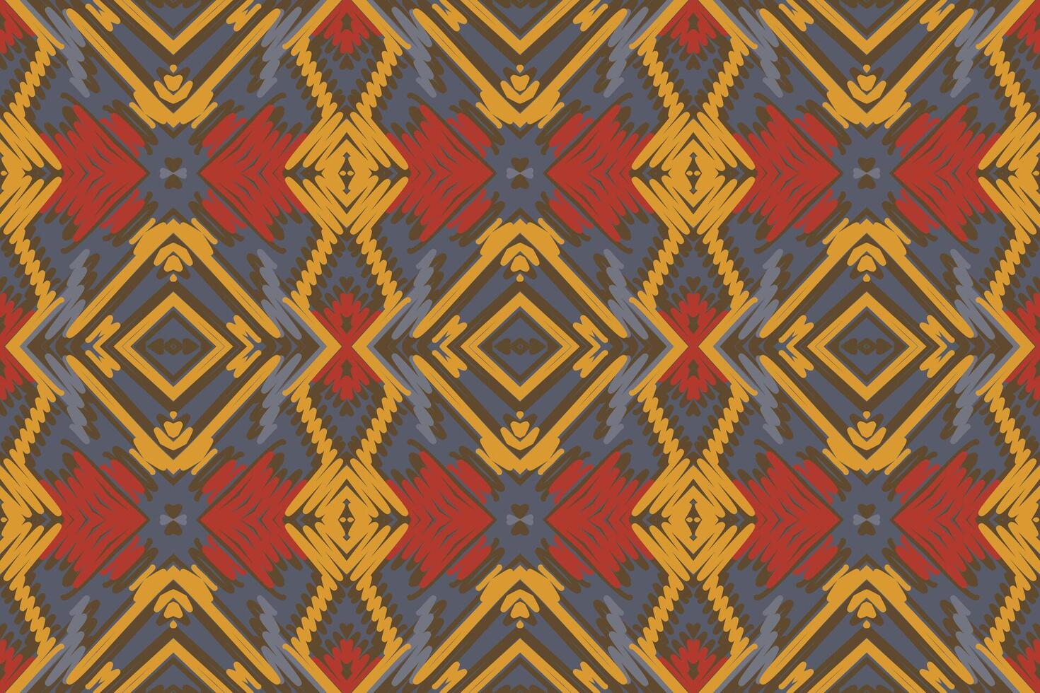 Anarkali Pattern Seamless Mughal architecture Motif embroidery, Ikat embroidery Design for Print egyptian pattern tibetan mandala bandanna vector