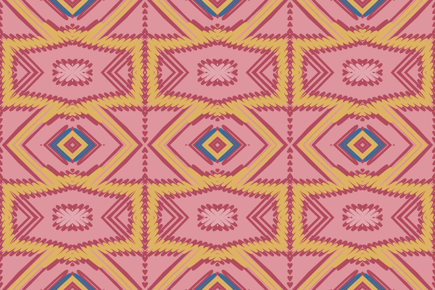 Anarkali frock design Seamless Bandana print silk Motif embroidery, Ikat embroidery Design for Print scarf hijab pattern kerchief ikat Silk kurti model mughal patterns vector