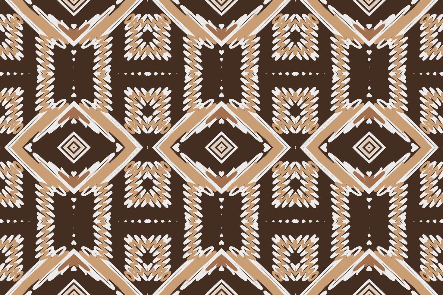 Anarkali frock design Seamless Scandinavian pattern Motif embroidery, Ikat embroidery Design for Print pattern vintage flower folk navajo patchwork pattern vector