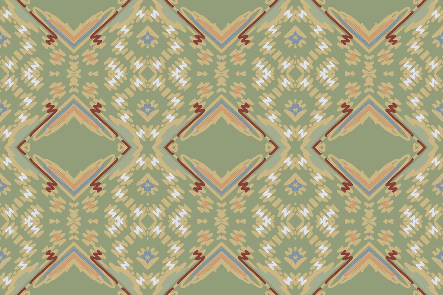 Kurta Pattern Seamless Native American, Motif embroidery, Ikat embroidery Design for Print indigenous art aboriginal art pattern floral kurti mughal border vector