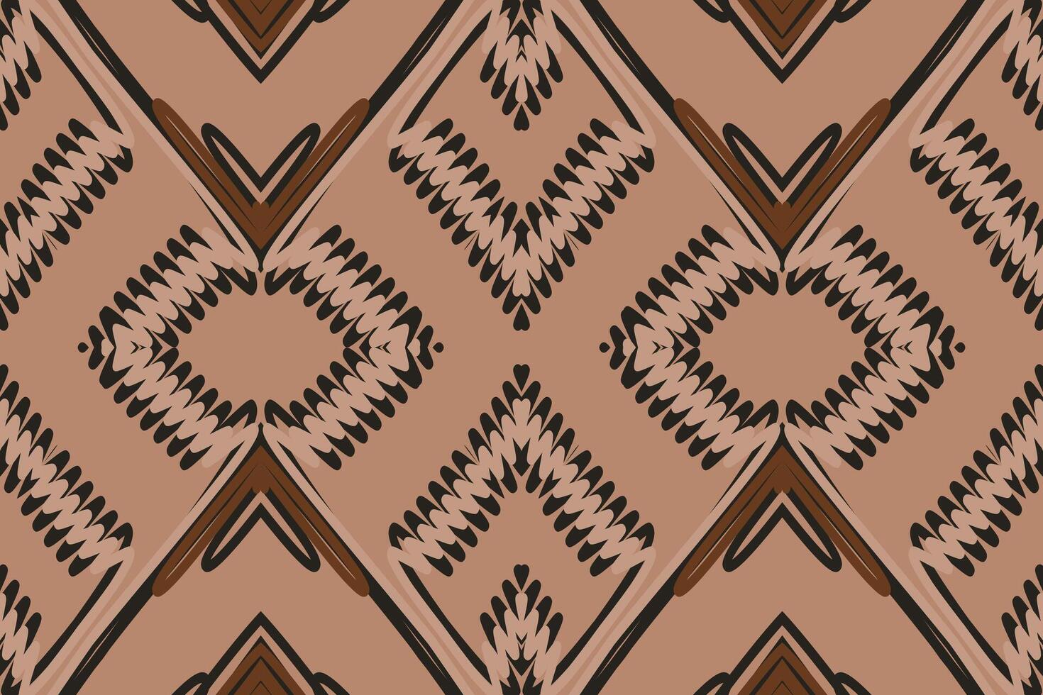 Kurta Pattern Seamless Mughal architecture Motif embroidery, Ikat embroidery Design for Print tapestry floral kimono repeat pattern lacing spanish motif vector