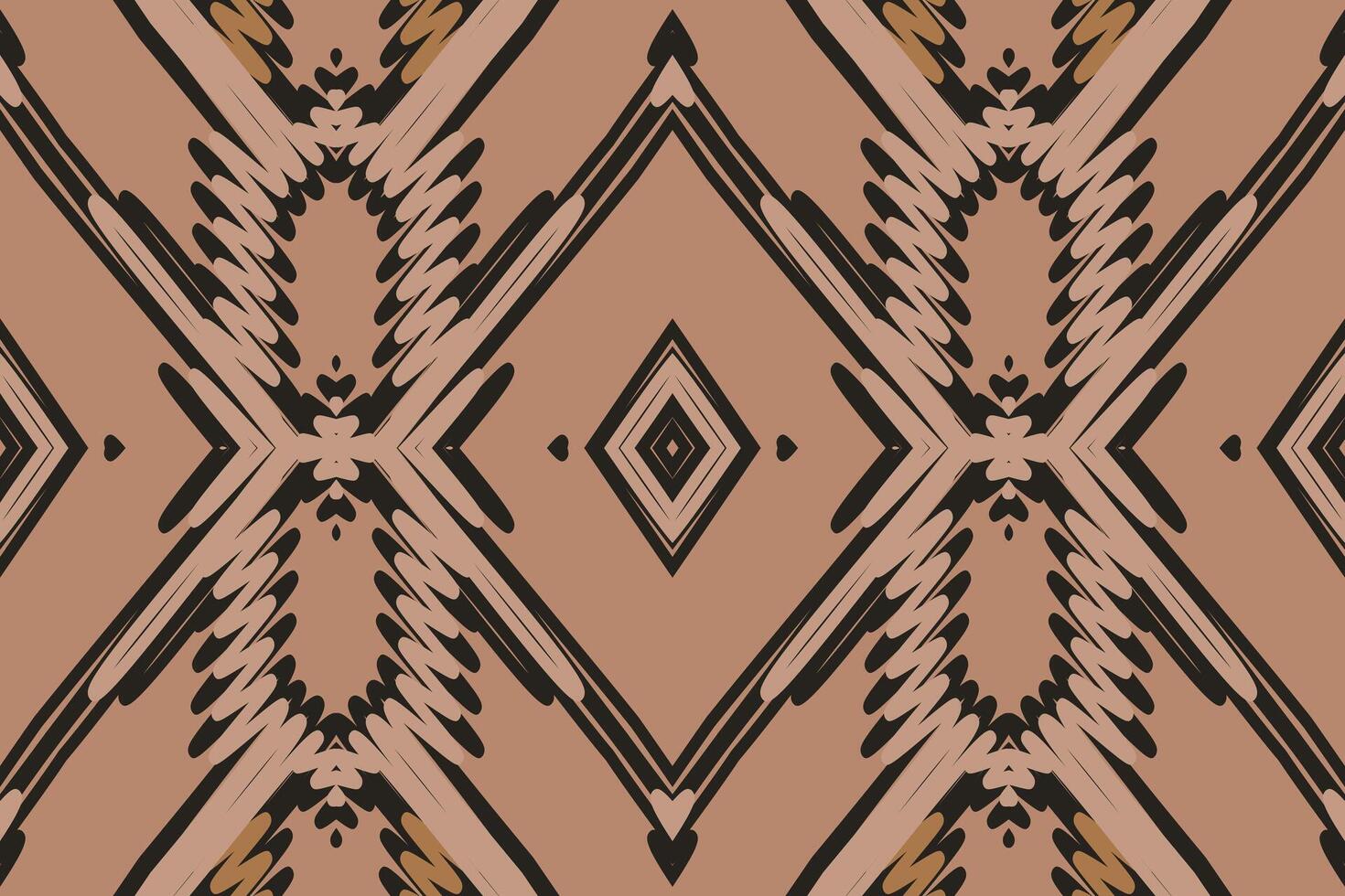 Kurta Pattern Seamless Mughal architecture Motif embroidery, Ikat embroidery Design for Print tie dyeing pillowcase sambal puri kurti mughal architecture vector