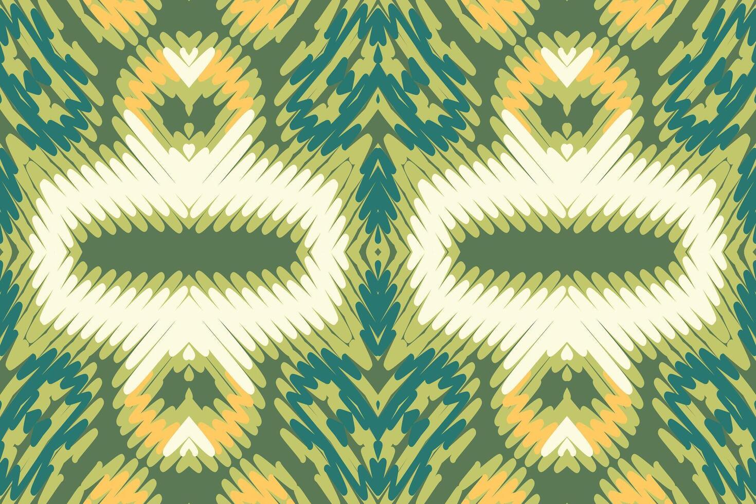 Punjabi Pattern Seamless Bandana print silk Motif embroidery, Ikat embroidery Design for Print Texture fabric saree sari carpet. kurta patola saree vector