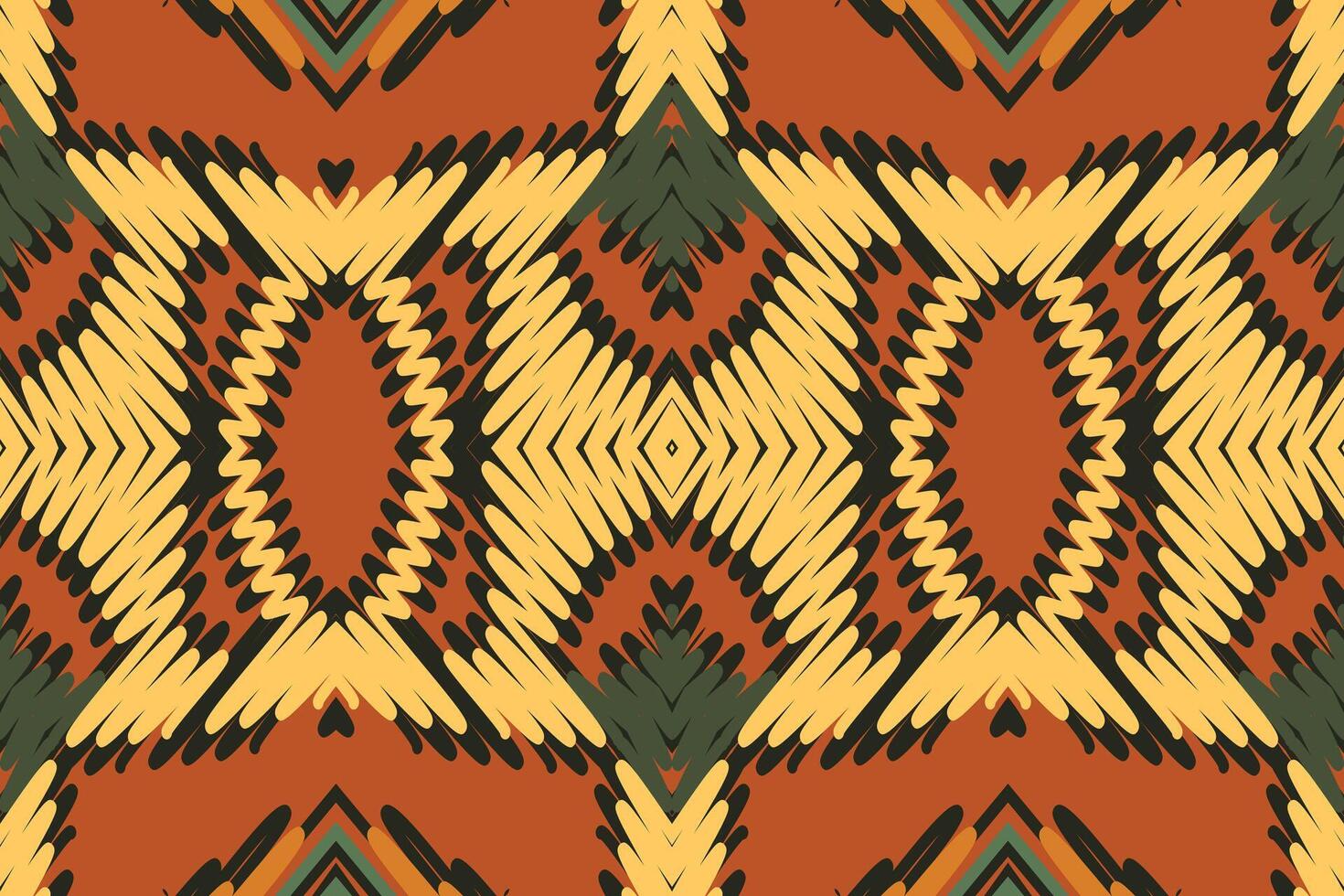Punjabi Pattern Seamless Bandana print silk Motif embroidery, Ikat embroidery Design for Print scandinavian pattern saree ethnic nativity gypsy pattern vector